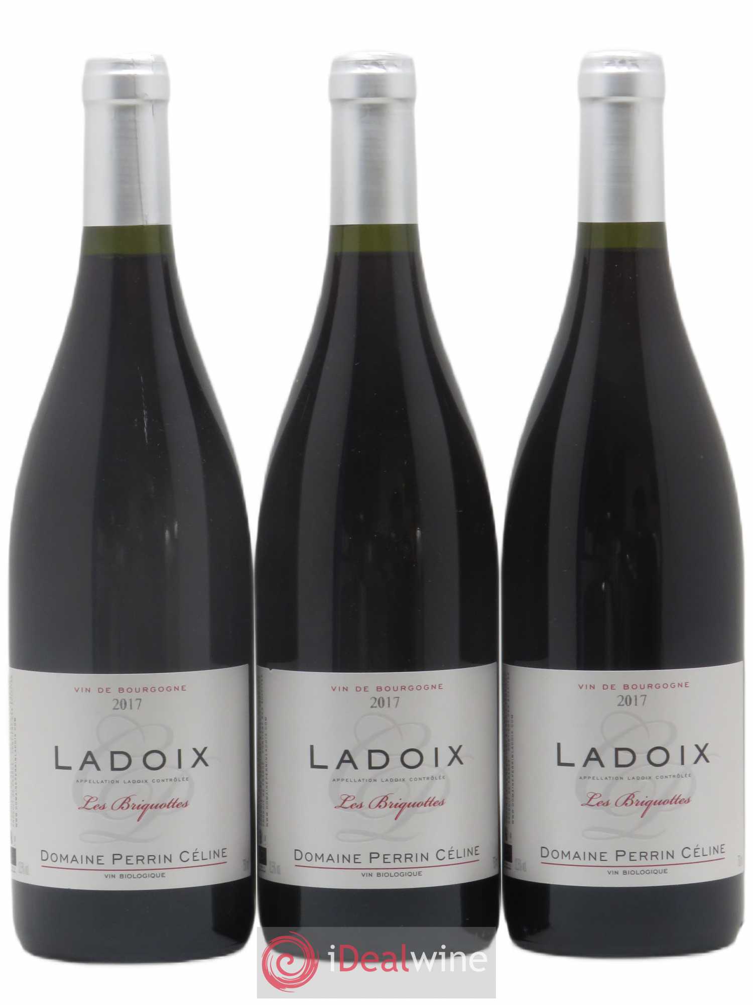 Ladoix Les Briquottes Domaine C. Perrin (sans prix de réserve) 2017 - Posten von 3 Flaschen - 0