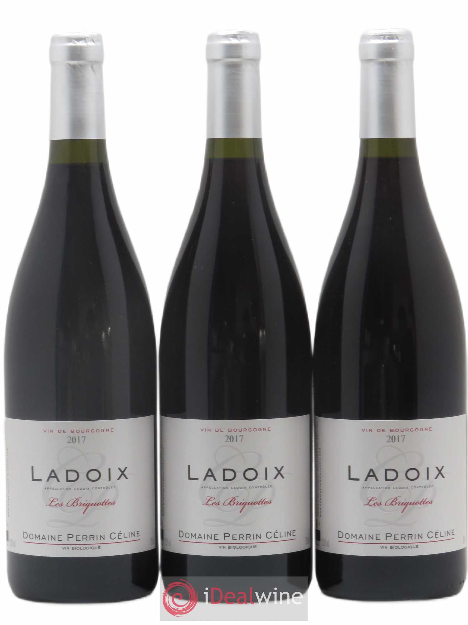 Ladoix Les Briquottes Domaine C. Perrin (sans prix de réserve) (sans prix de réserve) 2017 - Posten von 3 Flaschen - 0