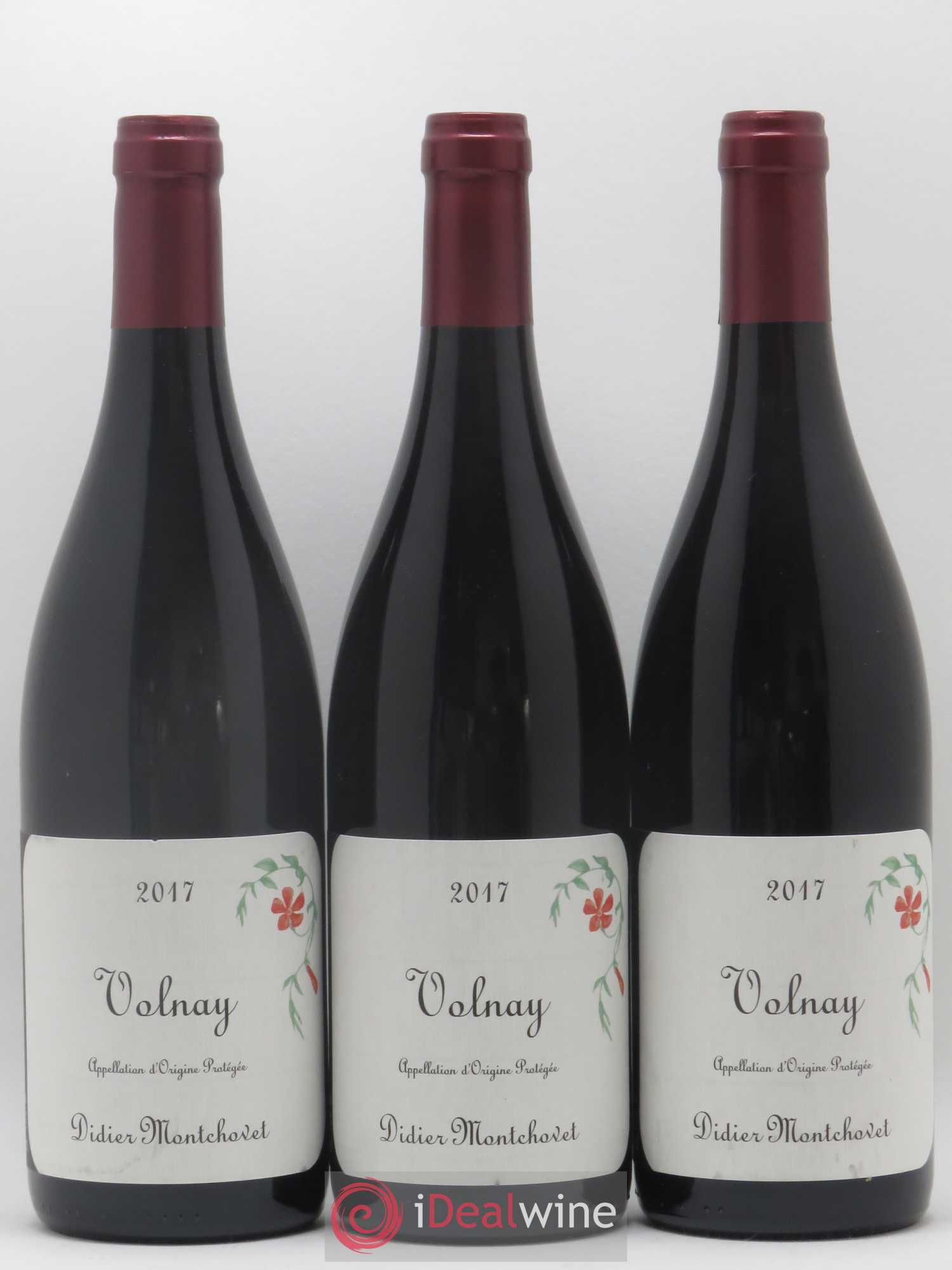 Volnay Domaine Didier Montchovet 2017 - Posten von 6 Flaschen - 1