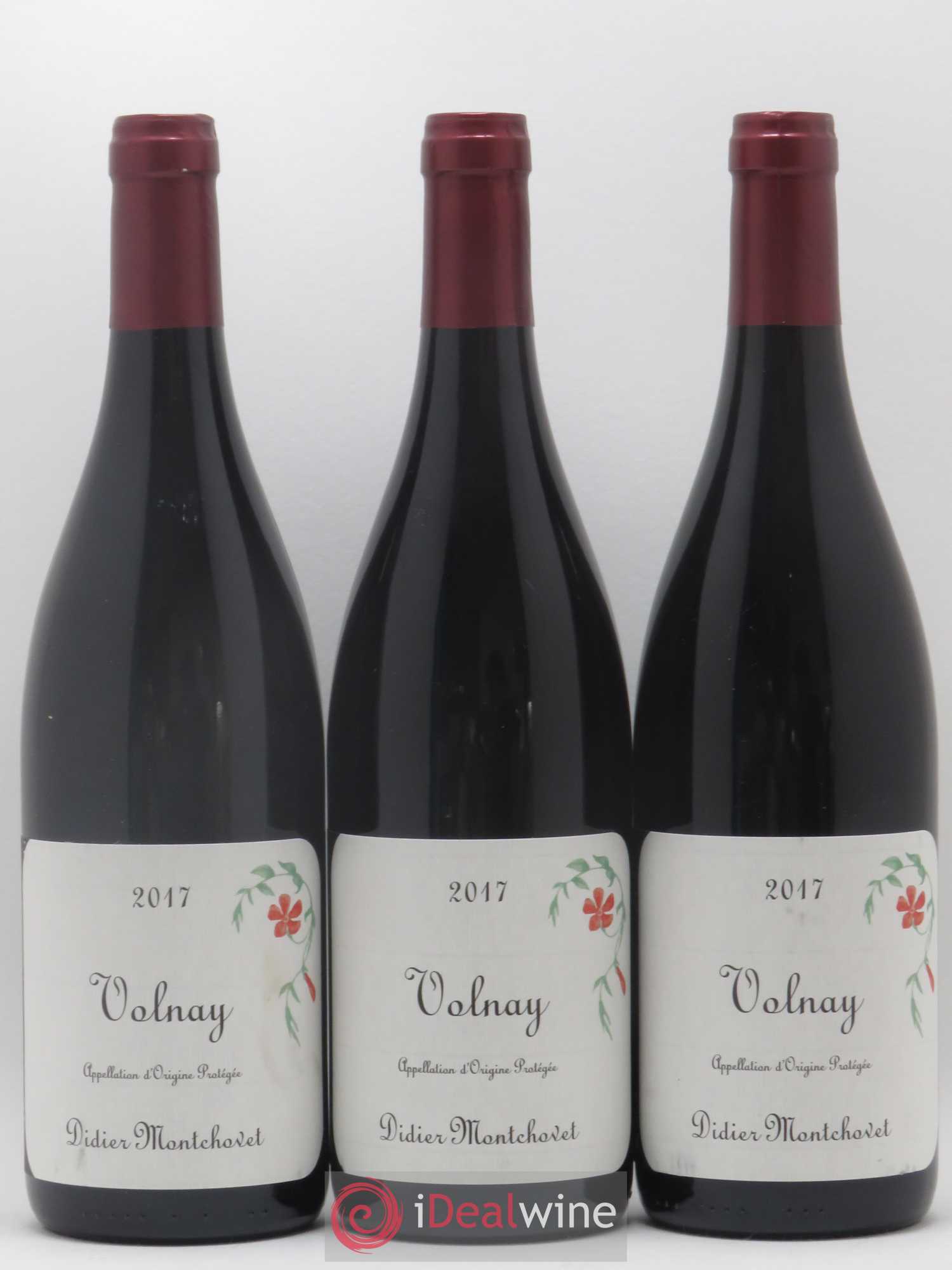 Volnay Domaine Didier Montchovet 2017 - Posten von 6 Flaschen - 2