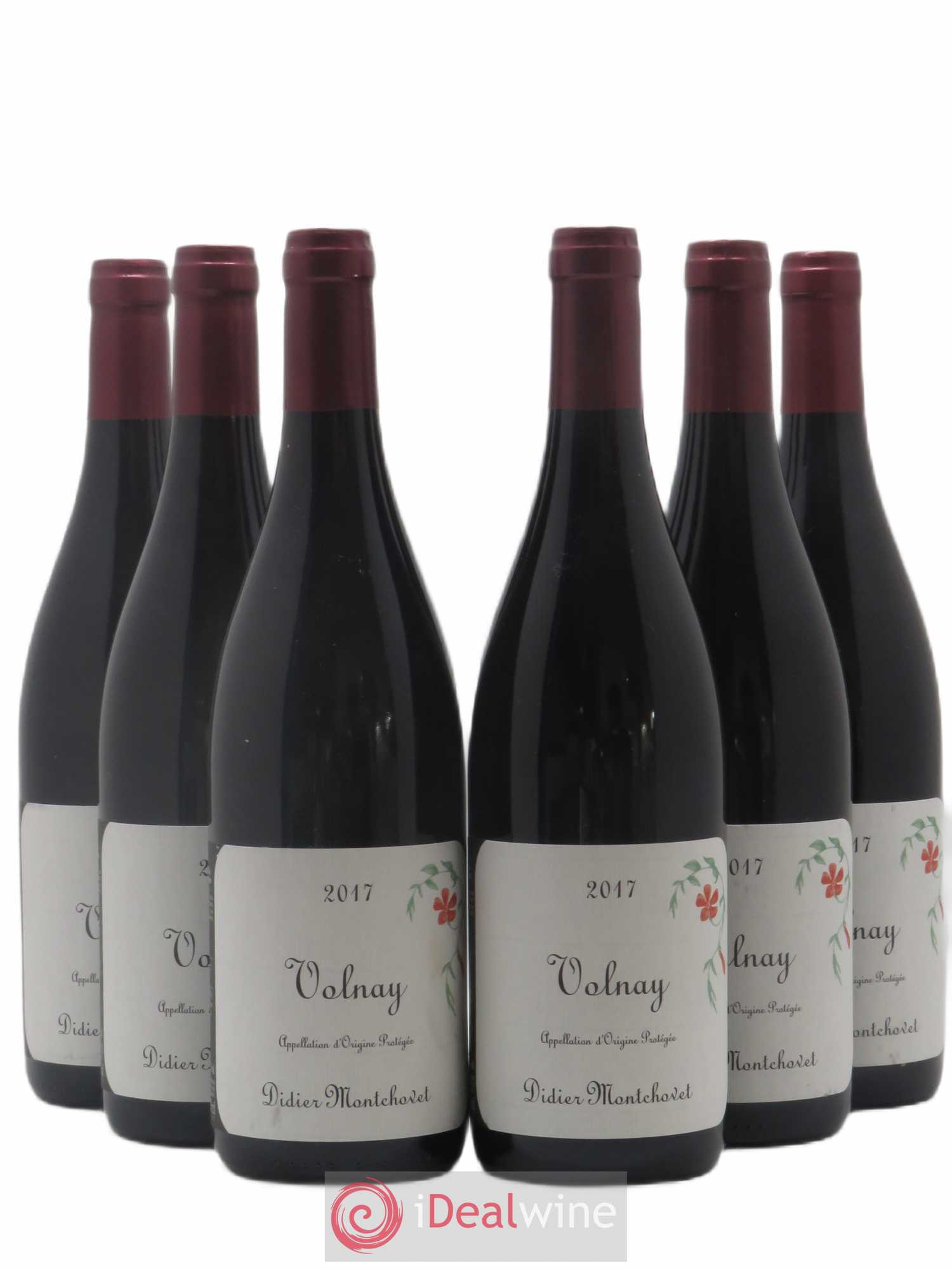 Volnay Domaine Didier Montchovet 2017 - Posten von 6 Flaschen - 0