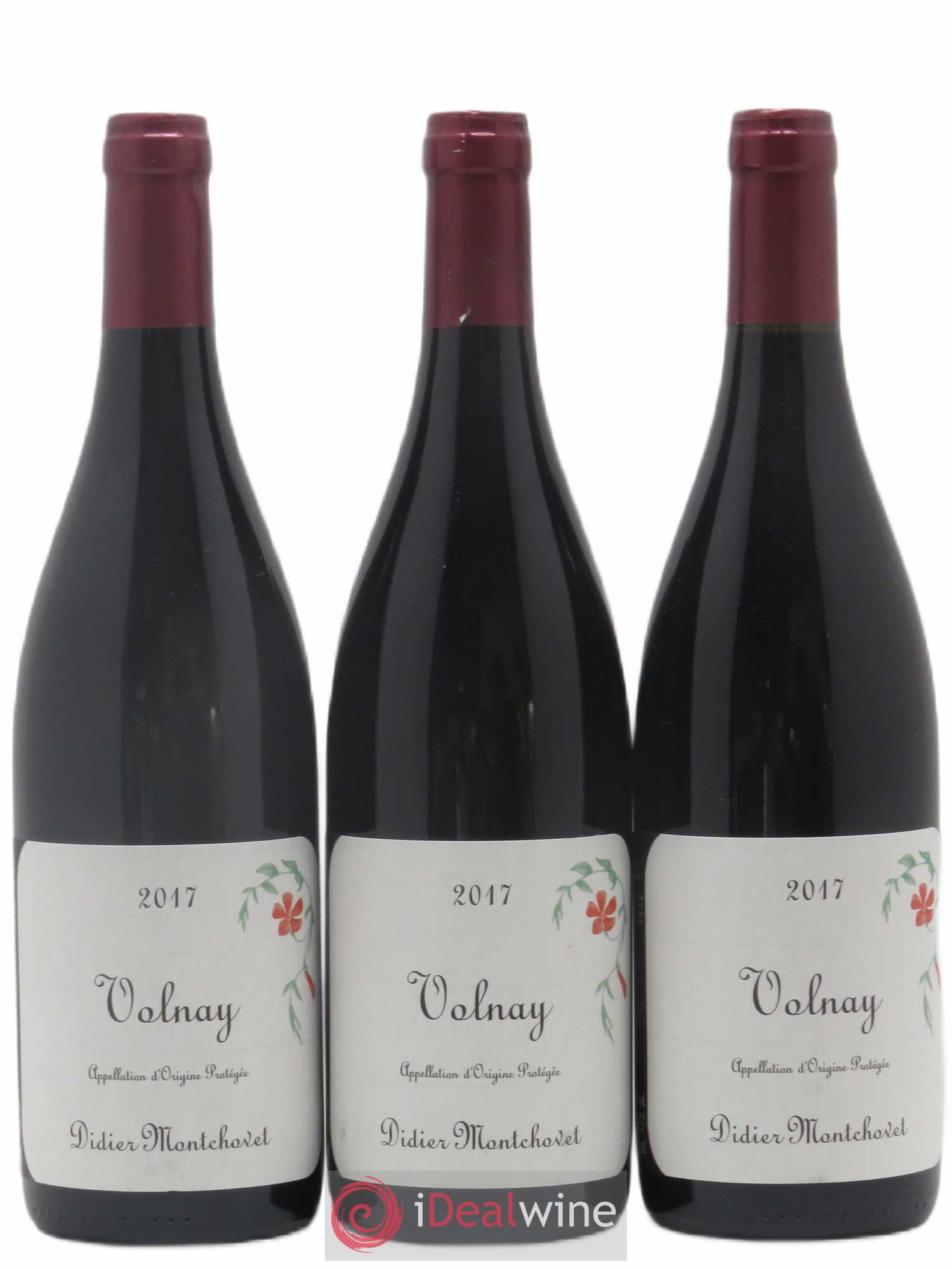 Volnay Domaine Didier Montchovet 2017 - Posten von 3 Flaschen - 0