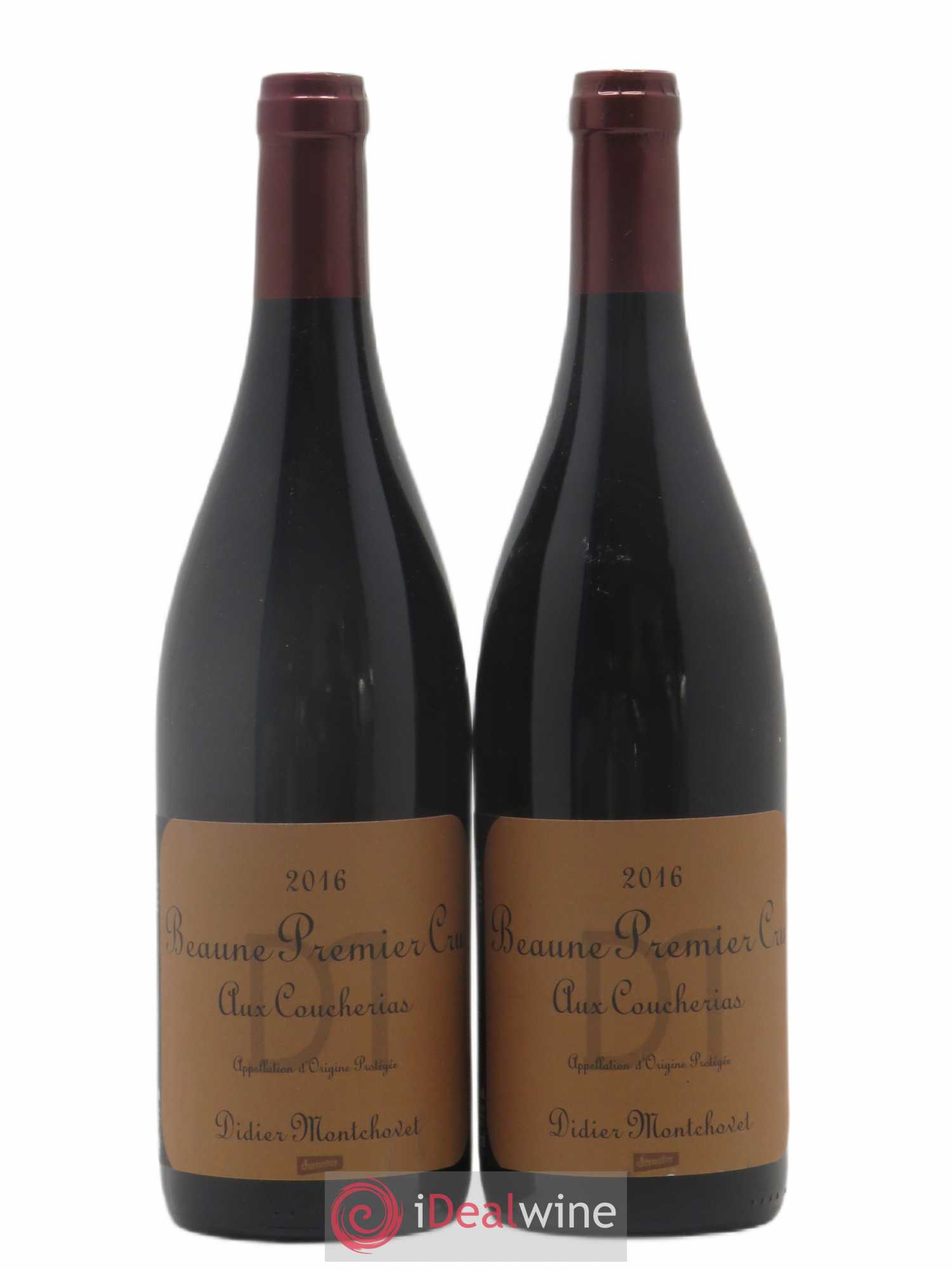 Beaune 1er Cru Aux Coucherias Domaine Didier Montchovet (sans prix de réserve) 2016 - Posten von 2 Flaschen - 0