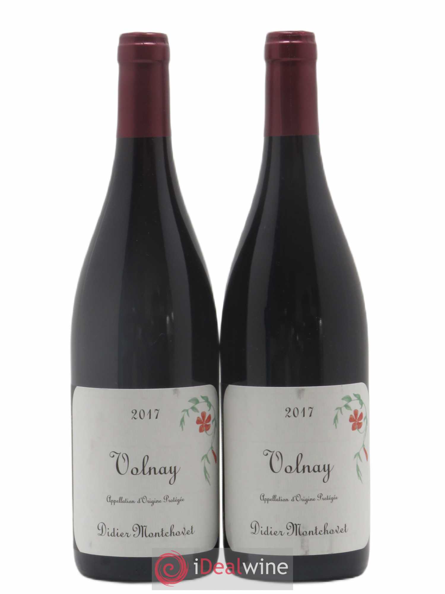 Volnay Domaine Didier Montchovet (sans prix de réserve) 2017 - Posten von 2 Flaschen - 0