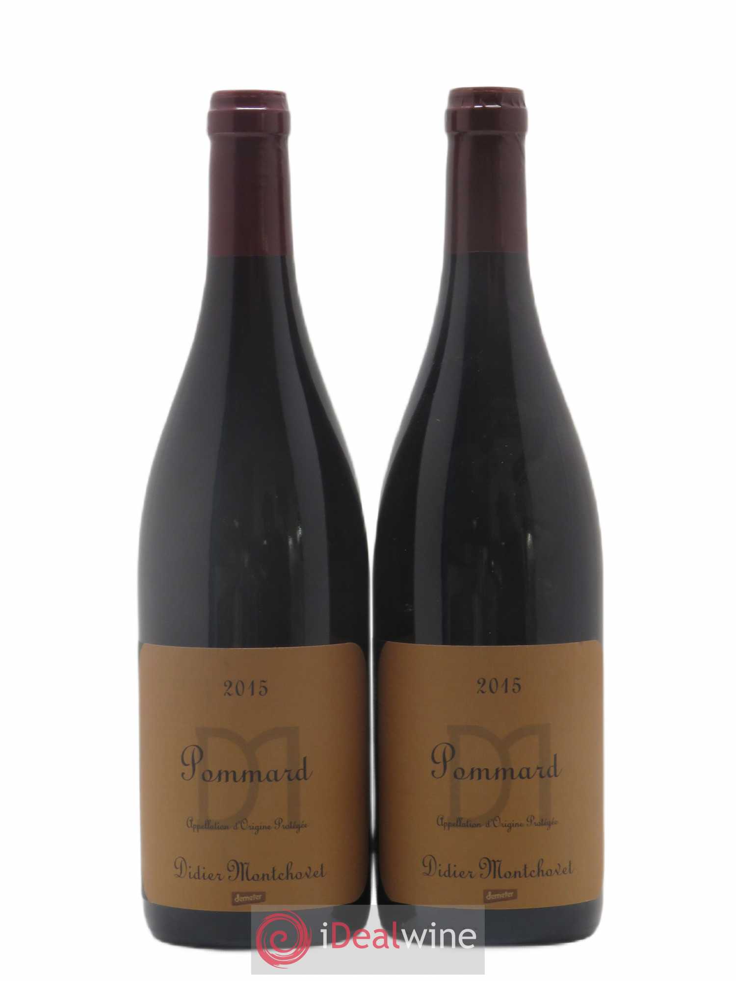 Pommard Domaine Didier Montchovet (sans prix de réserve) 2015 - Posten von 2 Flaschen - 0