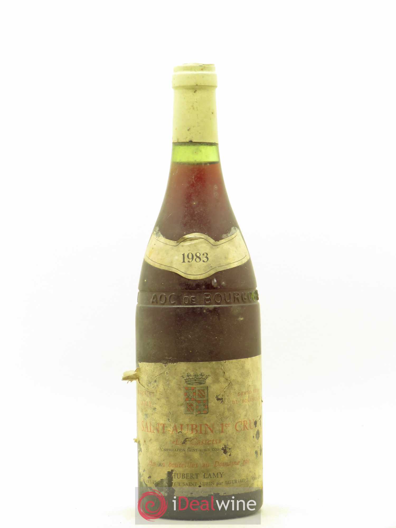 Saint-Aubin 1er Cru Les Castes Hubert Lamy 1983 - Posten von 1 Flasche - 0