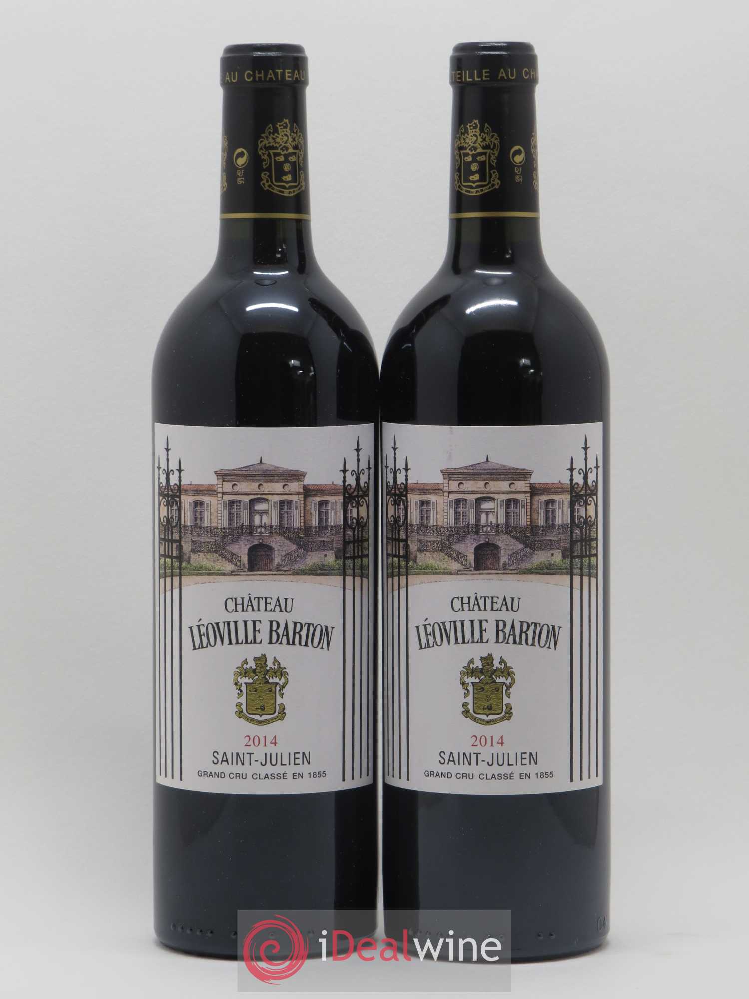 Château Léoville Barton 2ème Grand Cru Classé 2014 - Lot de 2 bouteilles - 0