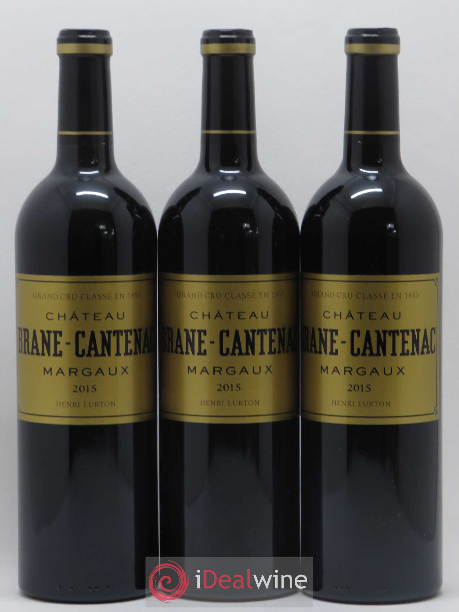 Château Brane Cantenac 2ème Grand Cru Classé 2015 - Lot de 6 bouteilles - 1