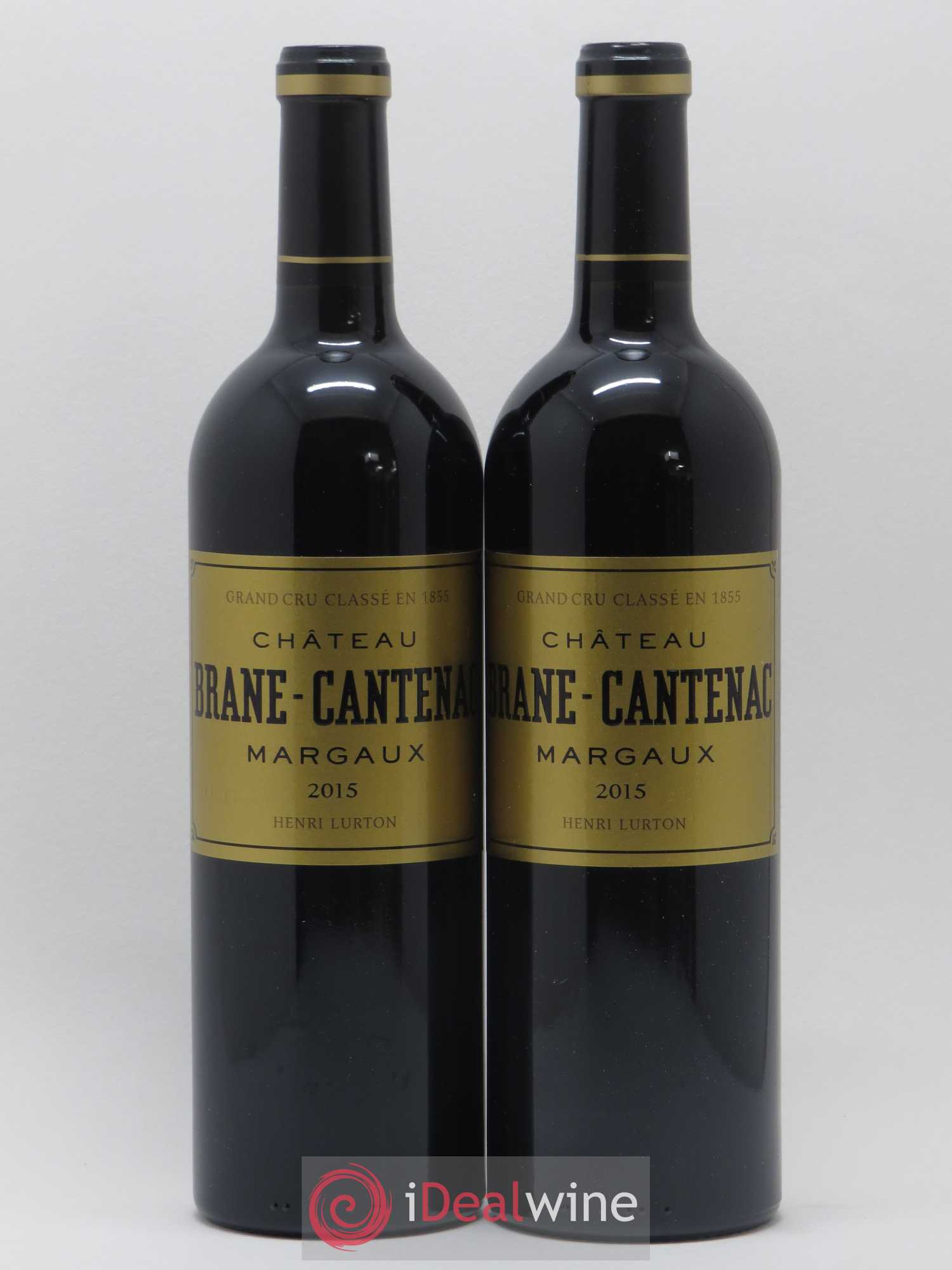 Château Brane Cantenac 2ème Grand Cru Classé 2015 - Lot de 2 bouteilles - 0