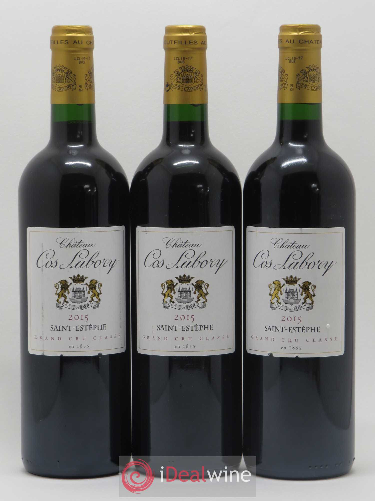 Château Cos Labory 5ème Grand Cru Classé 2015 - Lot de 6 bouteilles - 1