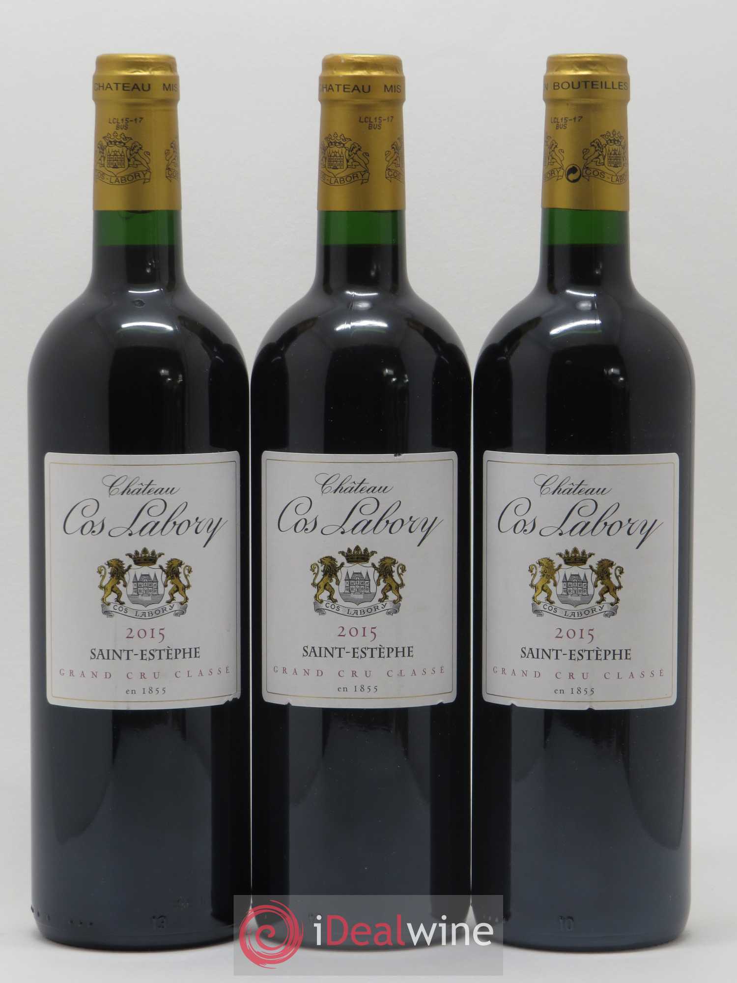 Château Cos Labory 5ème Grand Cru Classé 2015 - Lot de 6 bouteilles - 2