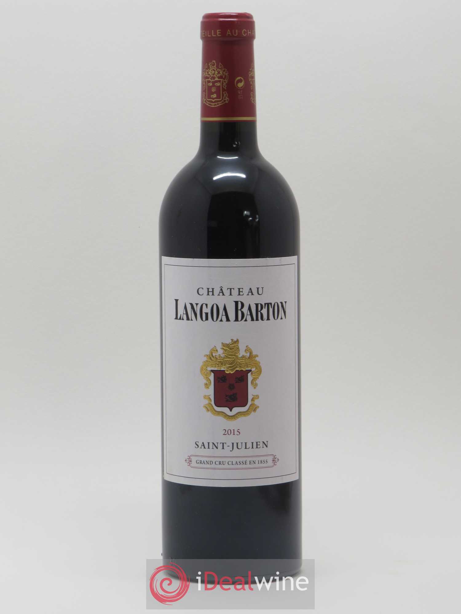 Château Langoa Barton 3ème Grand Cru Classé 2015 - Lot de 1 bouteille - 0