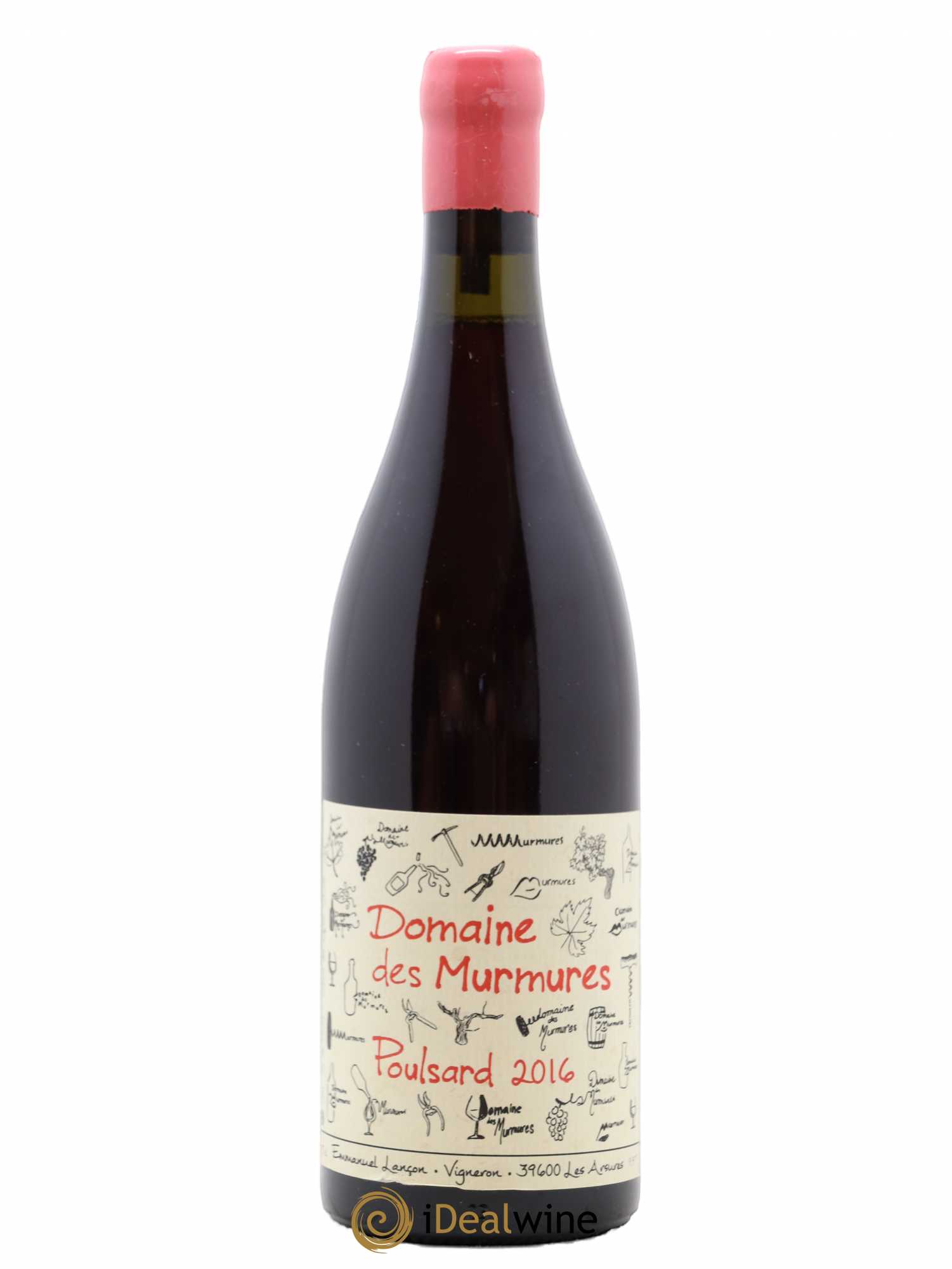 Vin de France Poulsard Murmures (Domaine des) - Emmanuel Lançon 2016 - Lot de 1 bouteille - 0