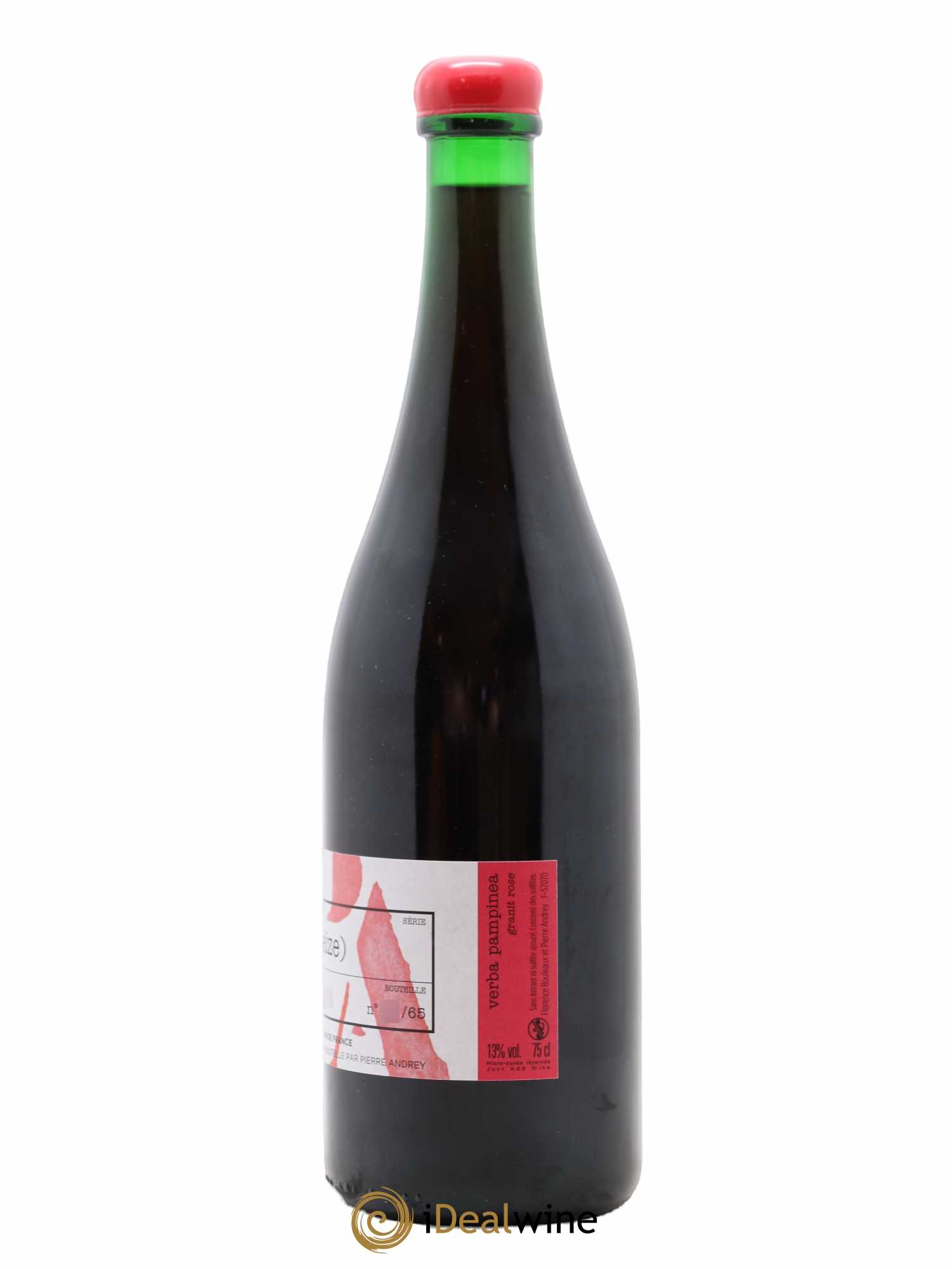 Vin de France Verba Pampinea GA 17 Pierre Andrey 2017 - Posten von 1 Flasche - 1