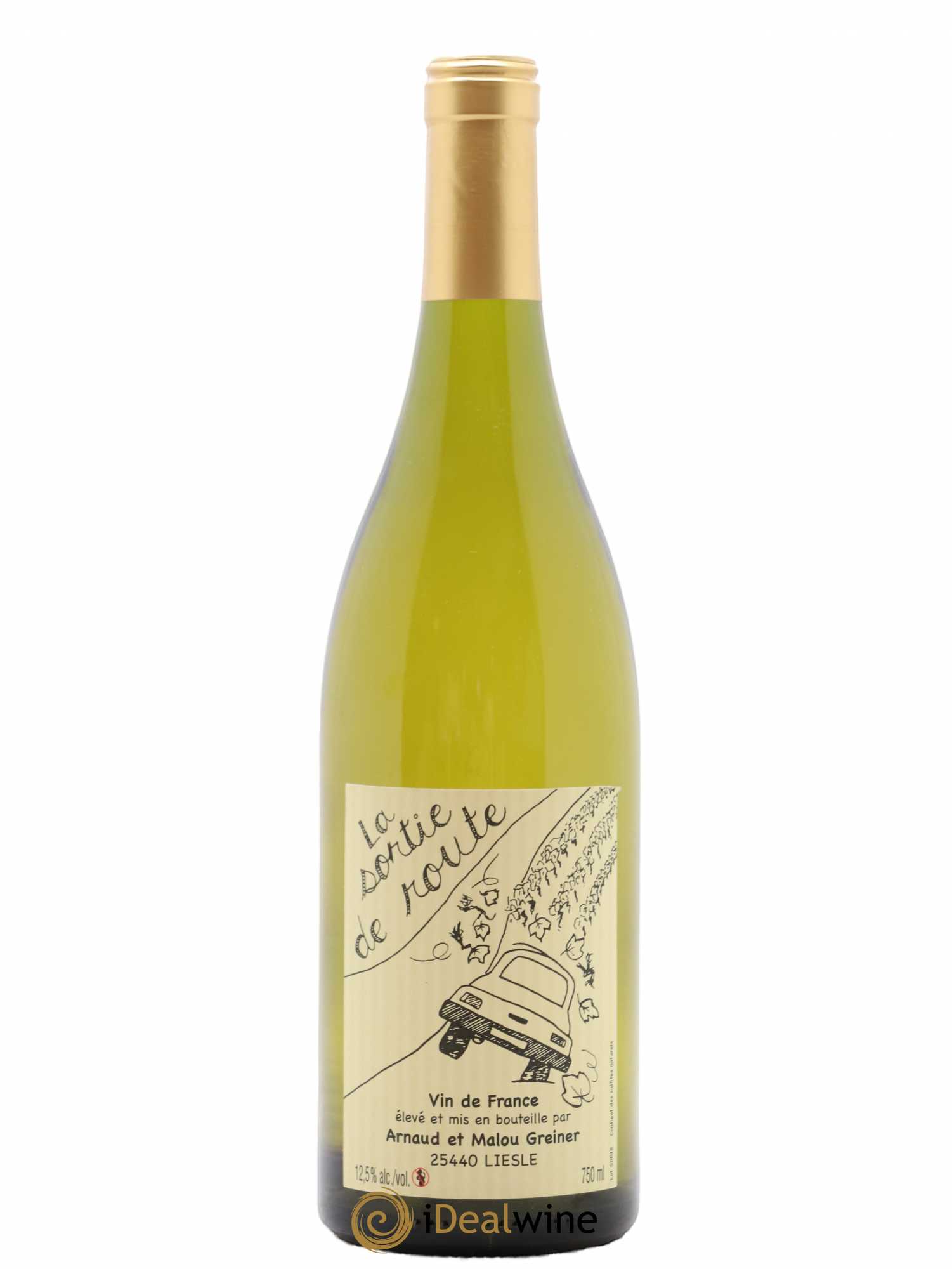 Vin de France La Sortie de Route Arnaud & Malou Greiner 2018 - Posten von 1 Flasche - 0