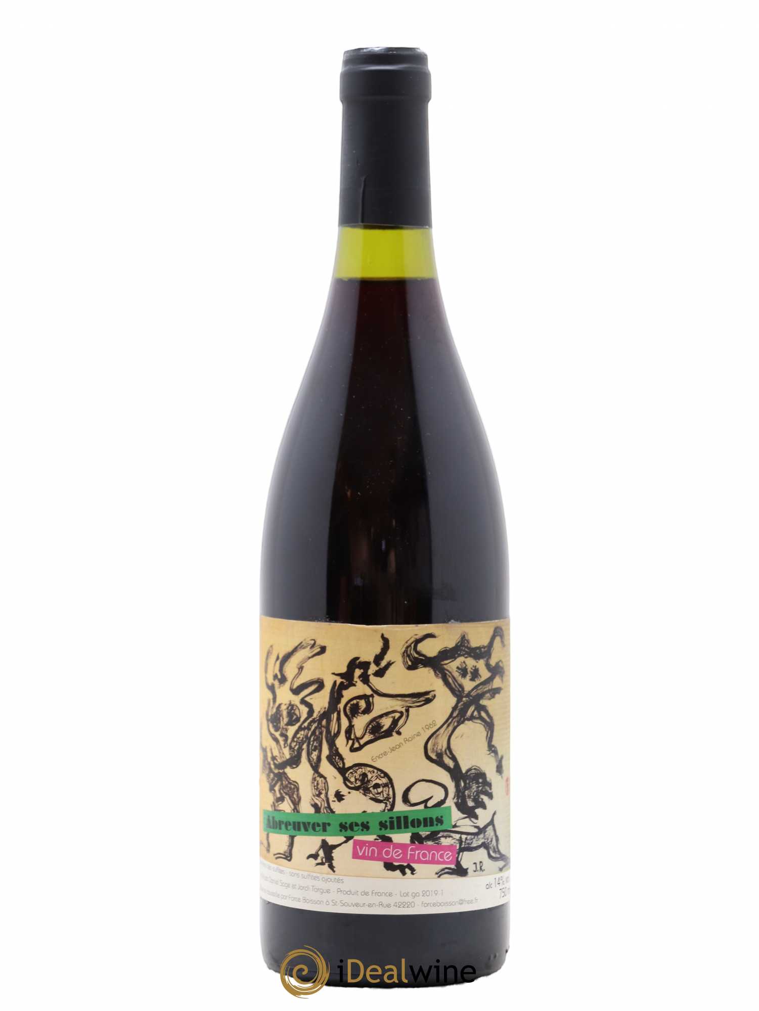 Vin de France Abreuver ses sillons Daniel Sage 2018 - Lot de 1 bouteille - 0
