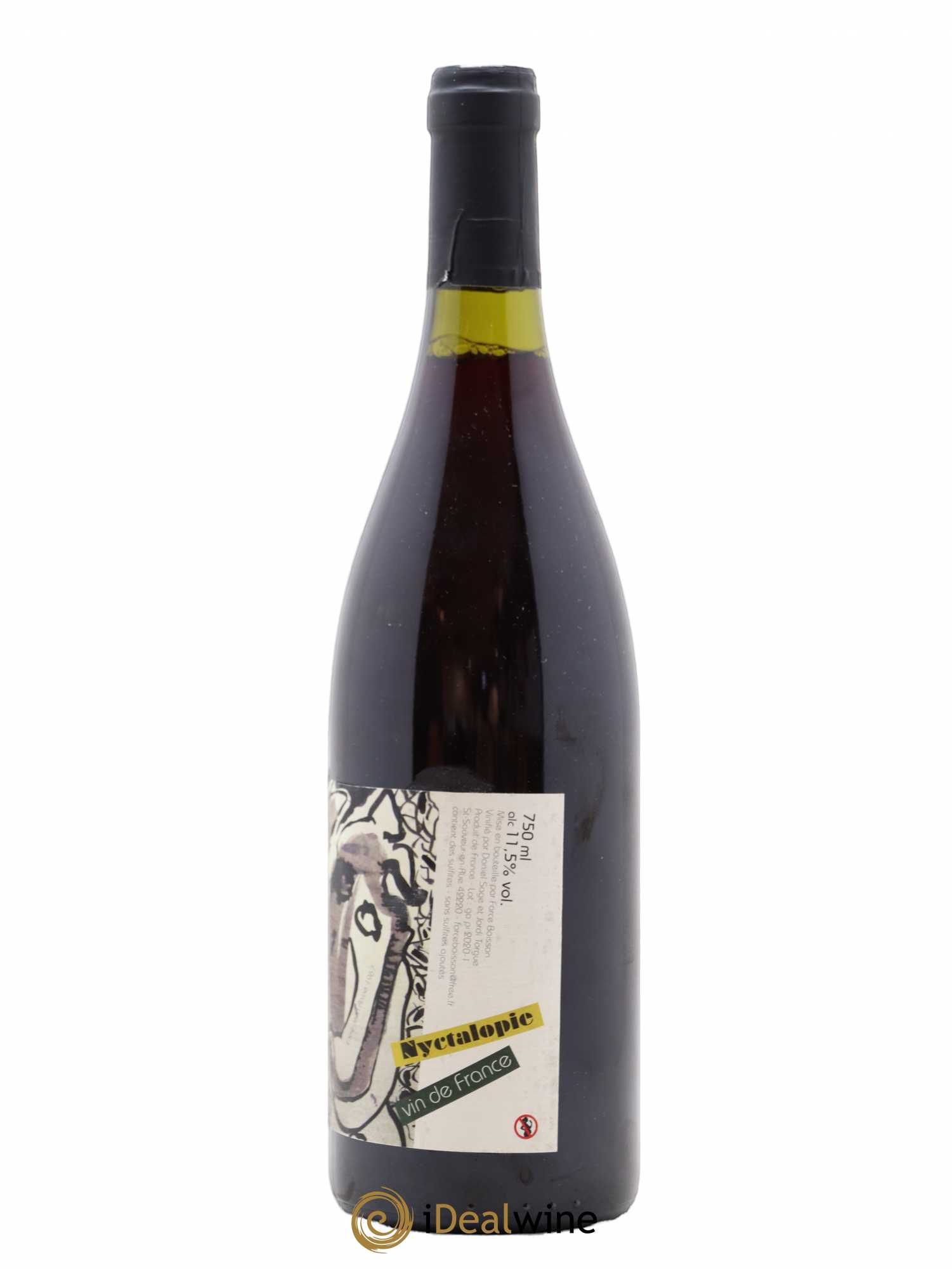 Vin de France Nyctalopie Daniel Sage 2019 - Lot de 1 bouteille - 1