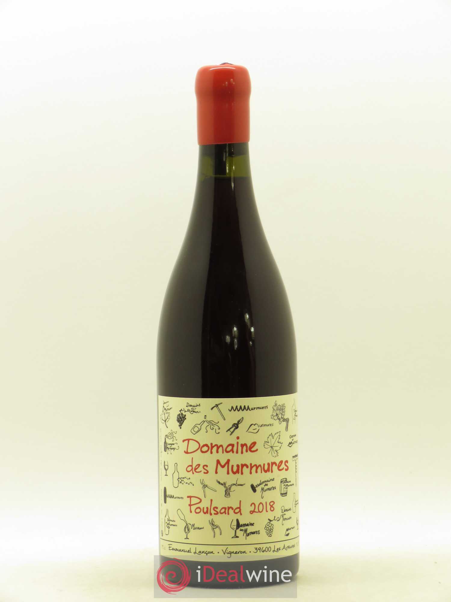 Vin de France Poulsard Murmures (Domaine des) - Emmanuel Lançon Lot 2 2018 - Lot de 1 bouteille - 0