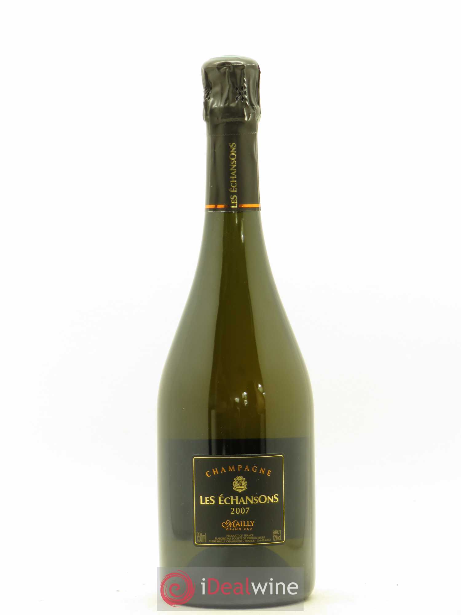 Champagne Mailly Brut Millésimé Les Echansons 2007 - Posten von 1 Flasche - 0