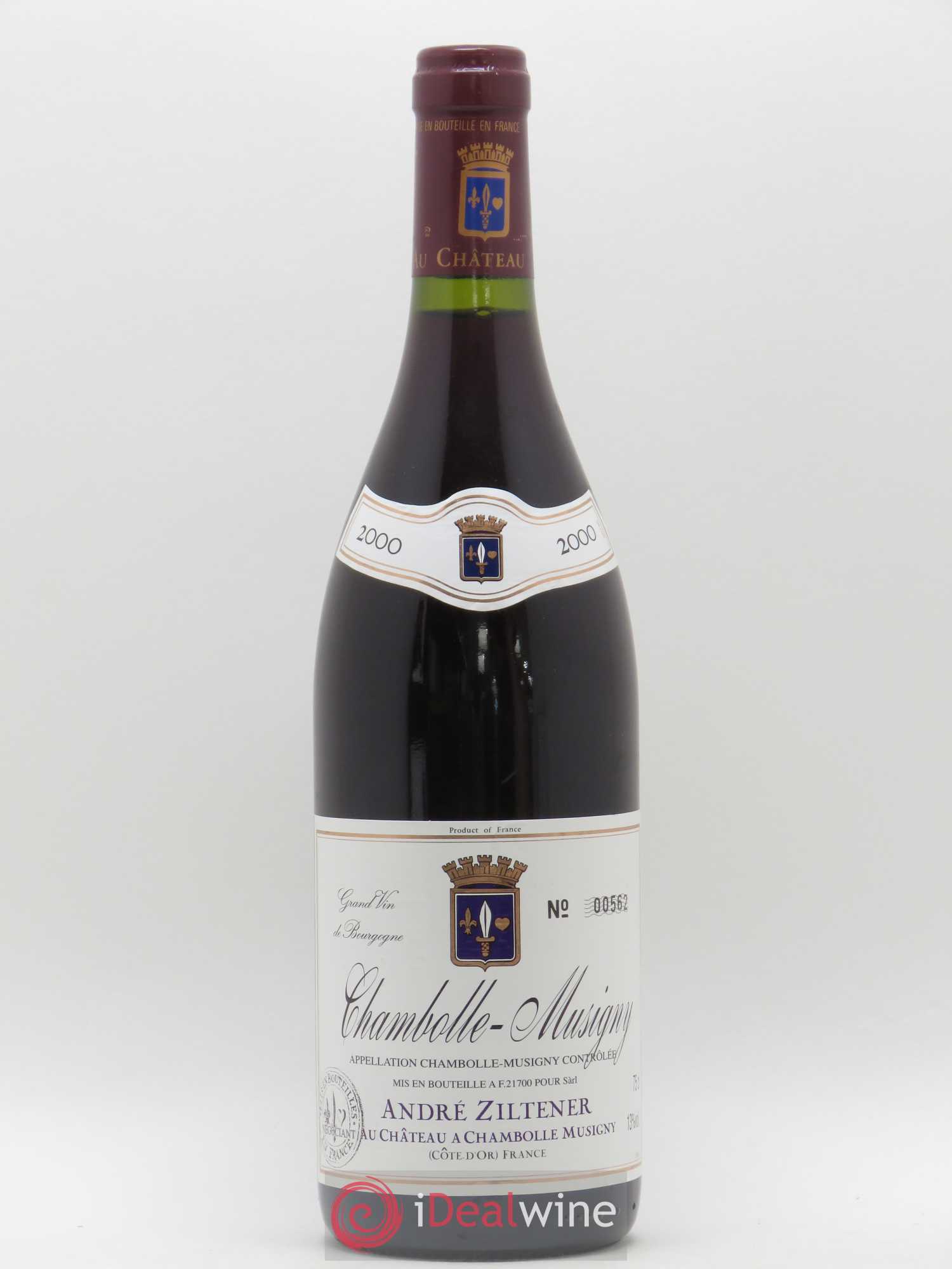 Chambolle-Musigny 2000 - Posten von 1 Flasche - 0
