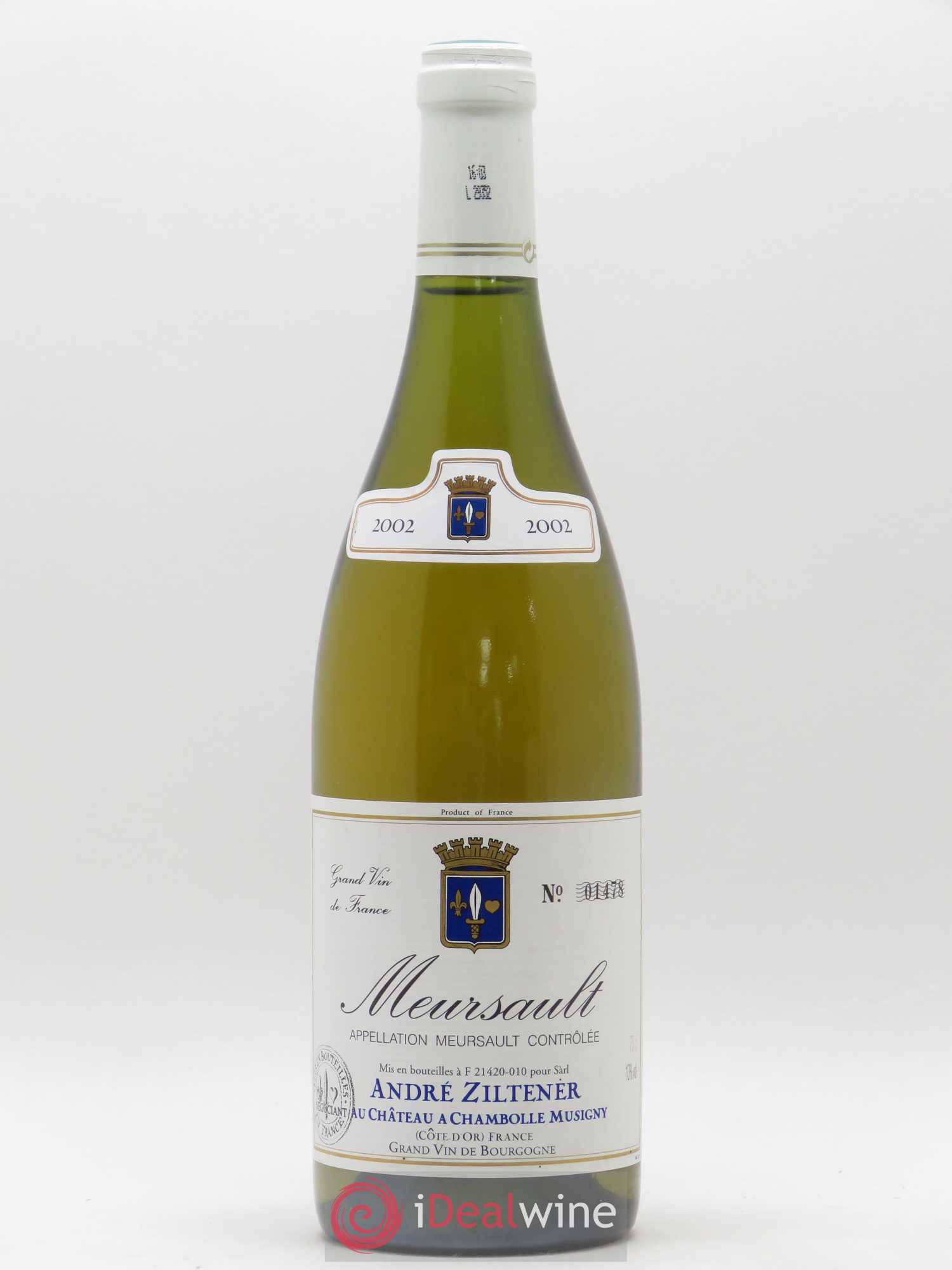 Meursault André Ziltiner 2002 - Posten von 1 Flasche - 0