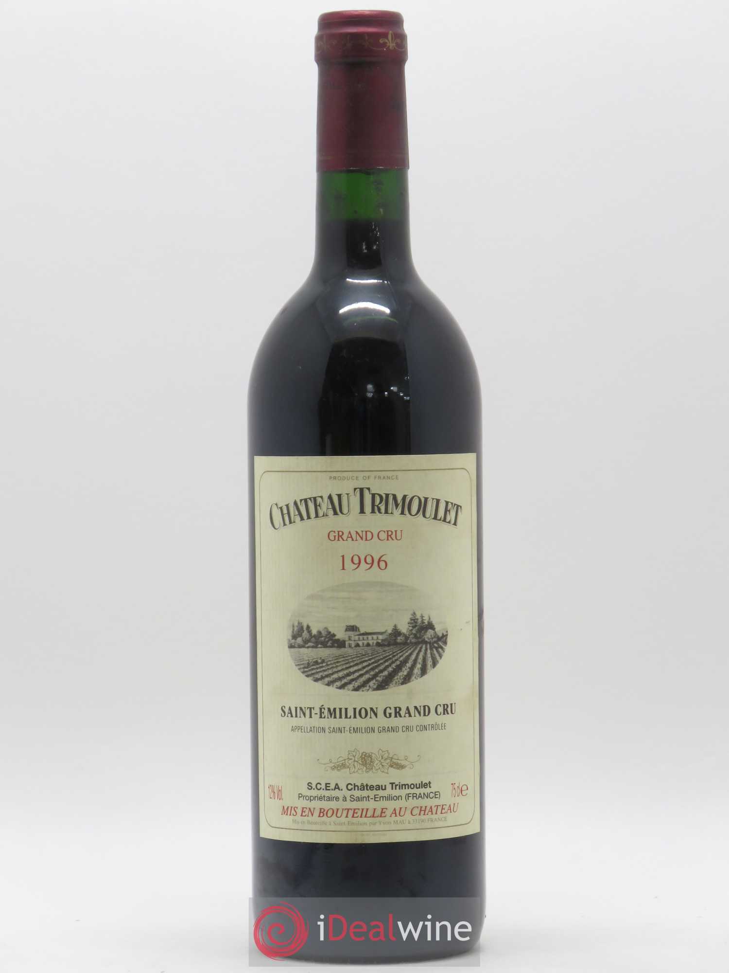 Château Trimoulet (sans prix de réserve) 1996 - Lot de 1 bouteille - 0