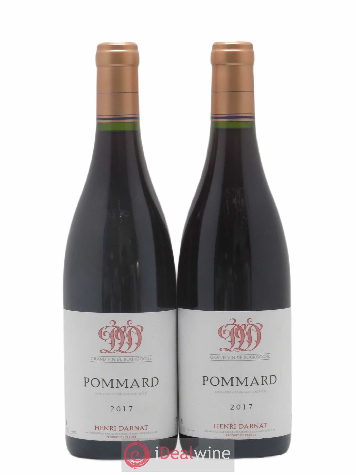Pommard Henri Darnat 2017 - Lot de 2 bouteilles - 0