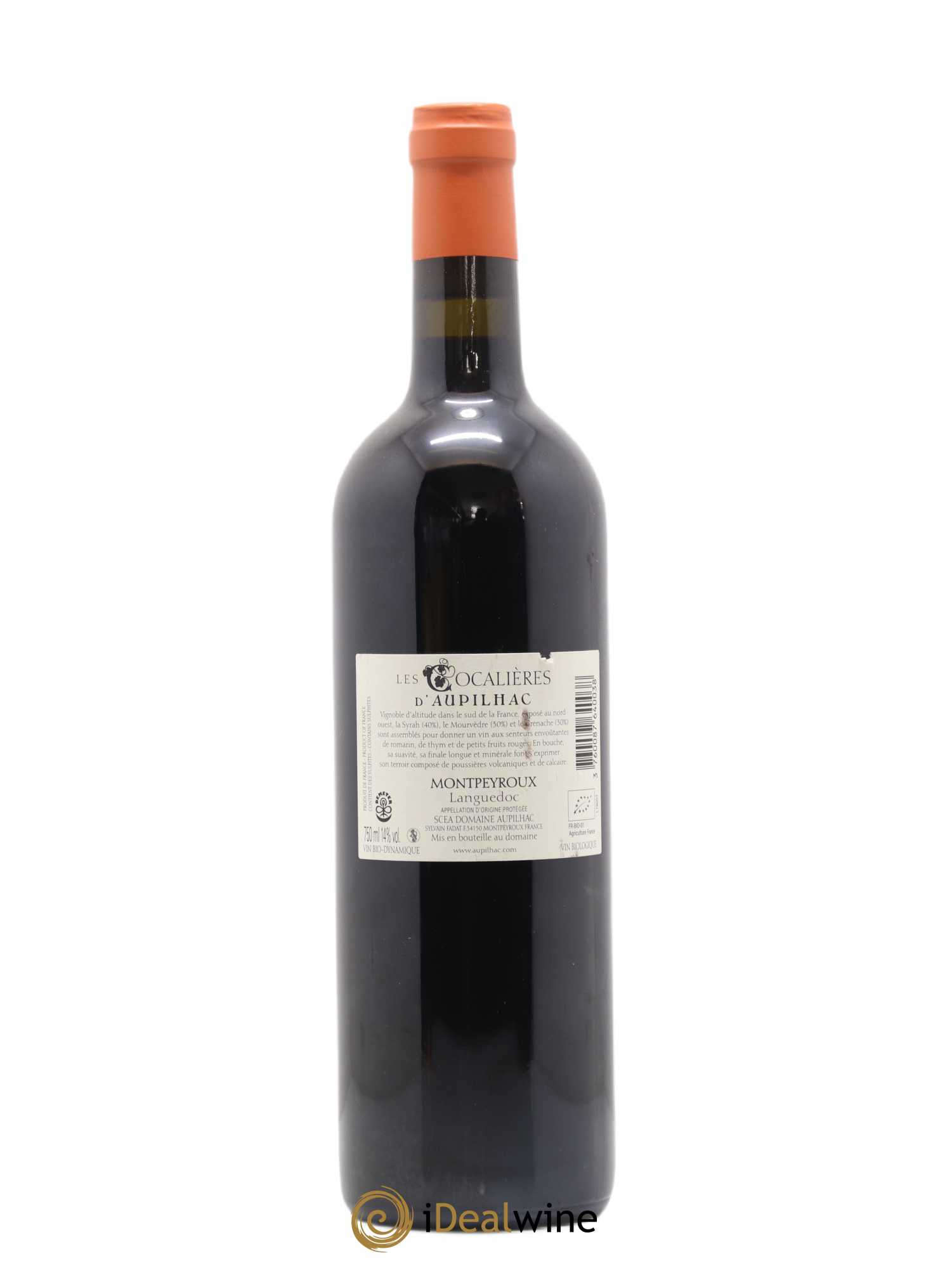 Languedoc Montpeyroux Aupilhac (Domaine d') Les Cocalières Sylvain Fadat (sans prix de réserve) 2018 - Lot de 1 bouteille - 1