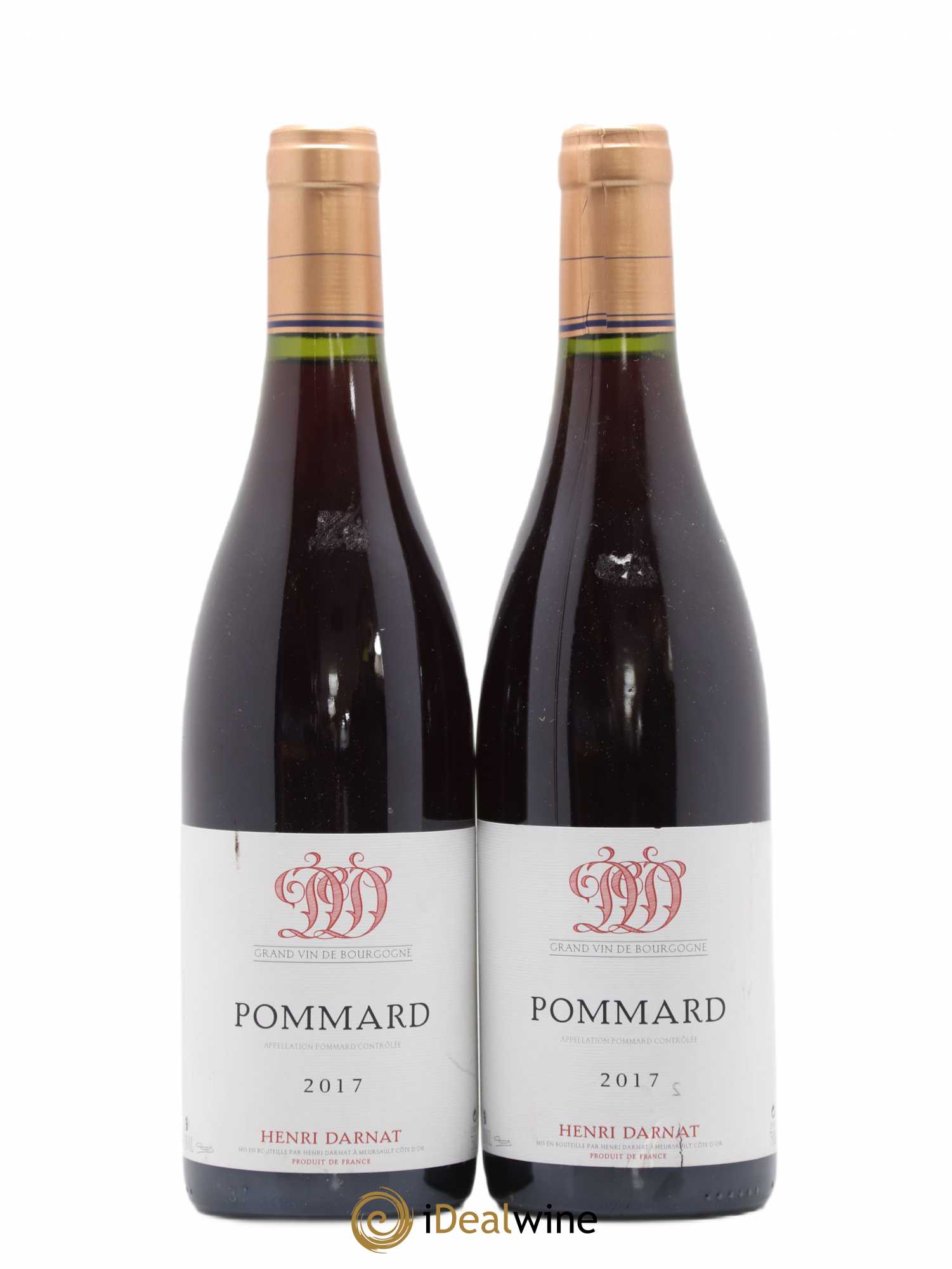 Pommard Domaine Henri Darnat 2017 - Posten von 2 Flaschen - 0