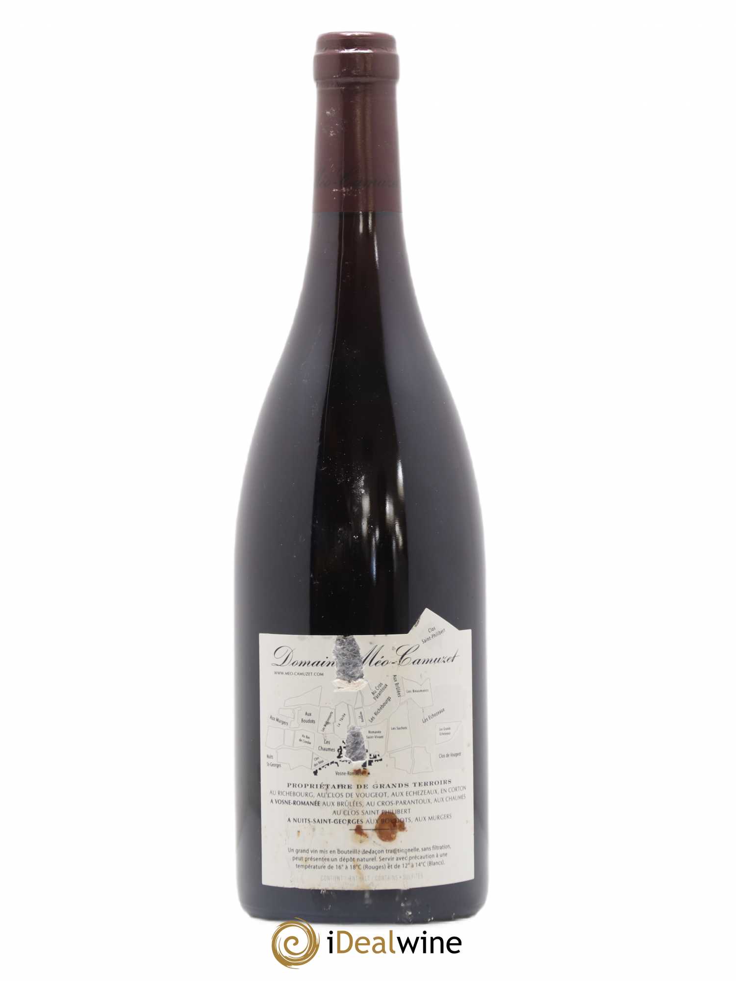 Clos de Vougeot Grand Cru Méo-Camuzet (Domaine) 2007 - Lot de 1 bouteille - 1
