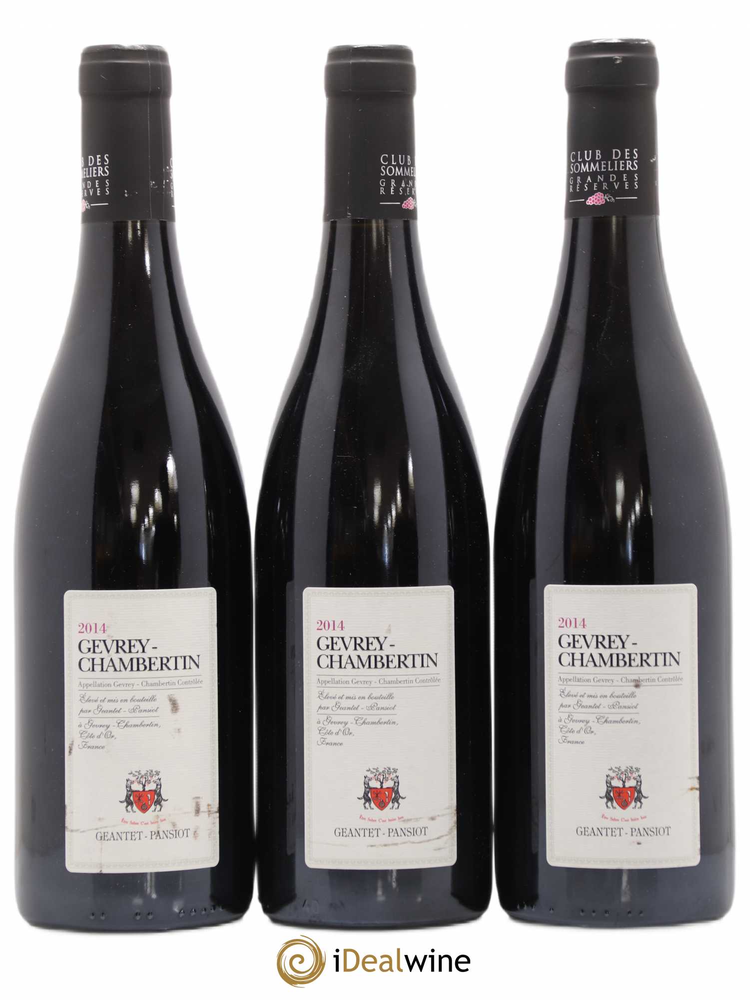 Gevrey-Chambertin Club des Sommeliers Geantet Pansiot 2014 - Posten von 3 Flaschen - 0