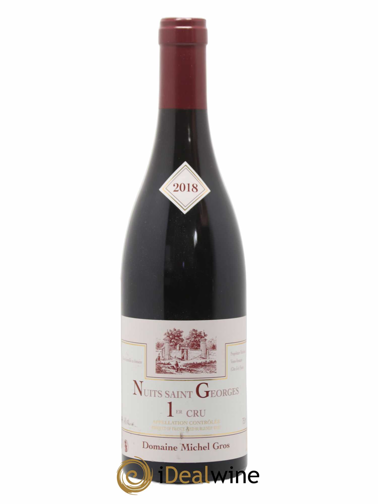 Nuits-Saint-Georges 1er Cru Michel Gros 2018 - Lot de 1 bouteille - 0