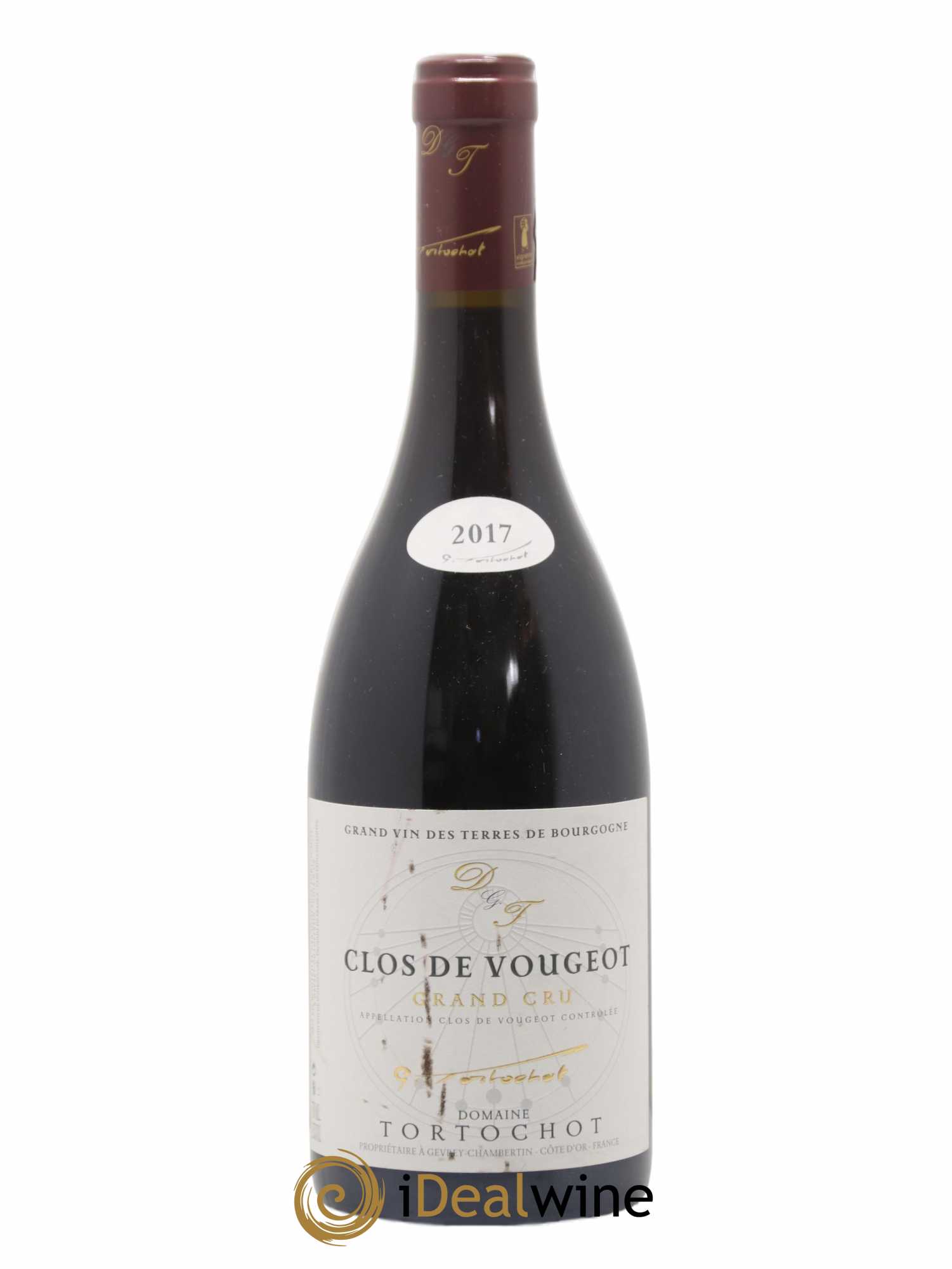 Clos de Vougeot Grand Cru Tortochot (Domaine) 2017 - Lot de 1 bouteille - 0