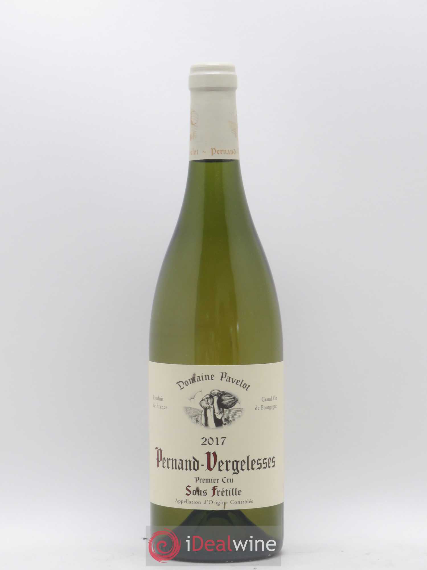 Pernand-Vergelesses 1er Cru Sous Frétille Vieilles Vignes Pavelot (Domaine) 2017 - Lot de 1 bouteille - 0
