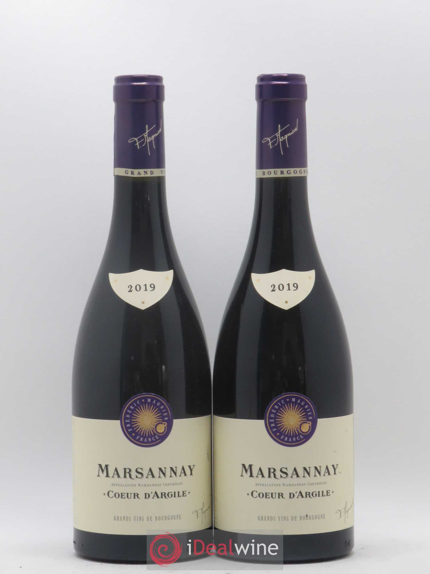 Marsannay Coeur d'Argile Frederic Magnien 2019 - Lot de 2 bouteilles - 0
