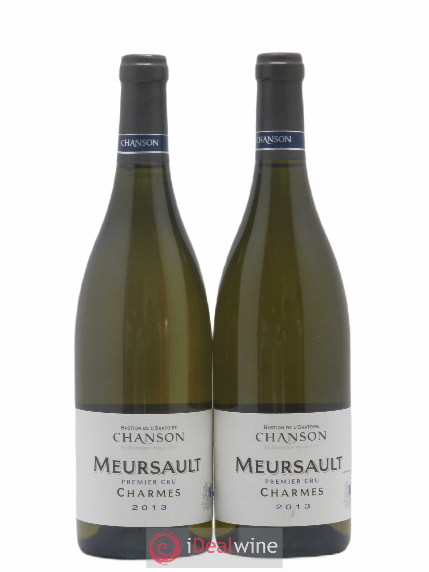 Meursault 1er Cru Charmes domaine Chanson 2013 - Posten von 2 Flaschen - 0