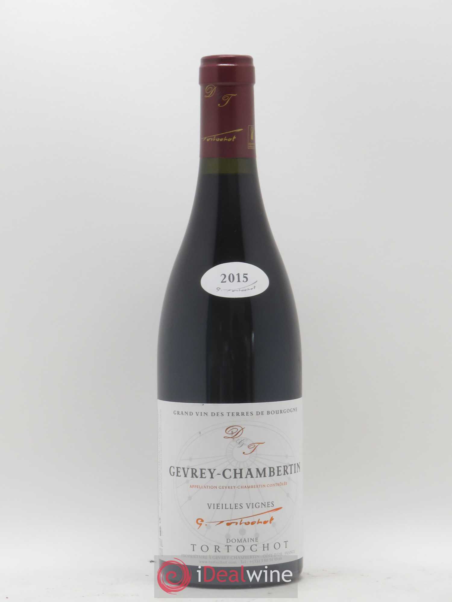 Gevrey-Chambertin Vieilles vignes Tortochot (Domaine) 2015 - Lot de 1 bouteille - 0