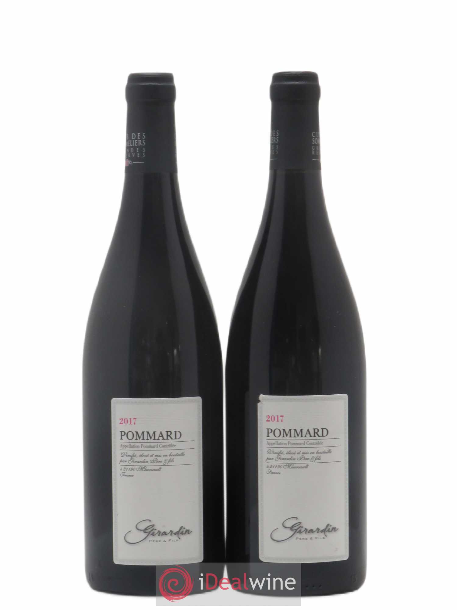 Pommard Girardin Père et Fils Club des Sommeliers 2017 - Posten von 2 Flaschen - 0
