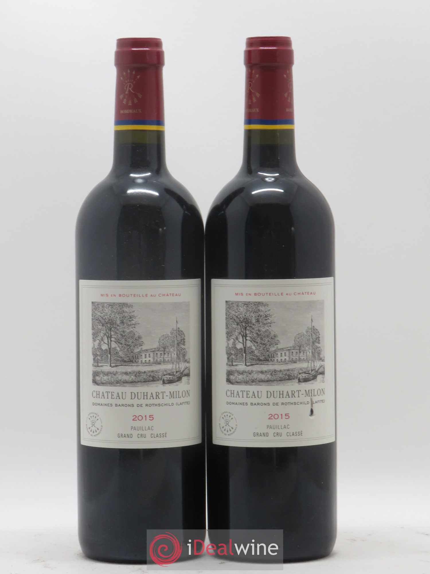 Château Duhart-Milon 4ème Grand Cru Classé 2015 - Lot de 2 bouteilles - 0