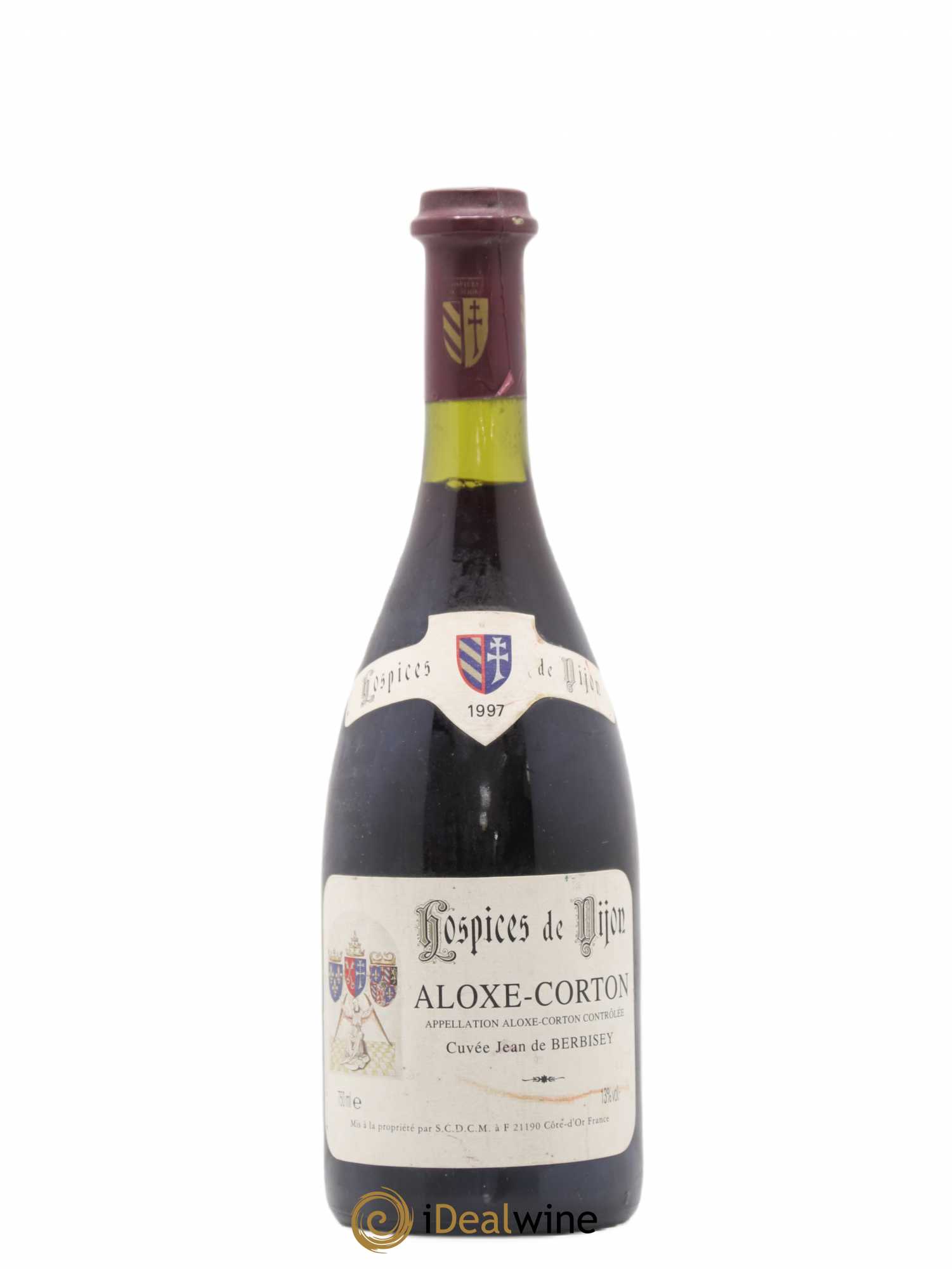 Aloxe-Corton Cuvée Jean De Berbisey Hospices de Dijon 1997 - Posten von 1 Flasche - 0