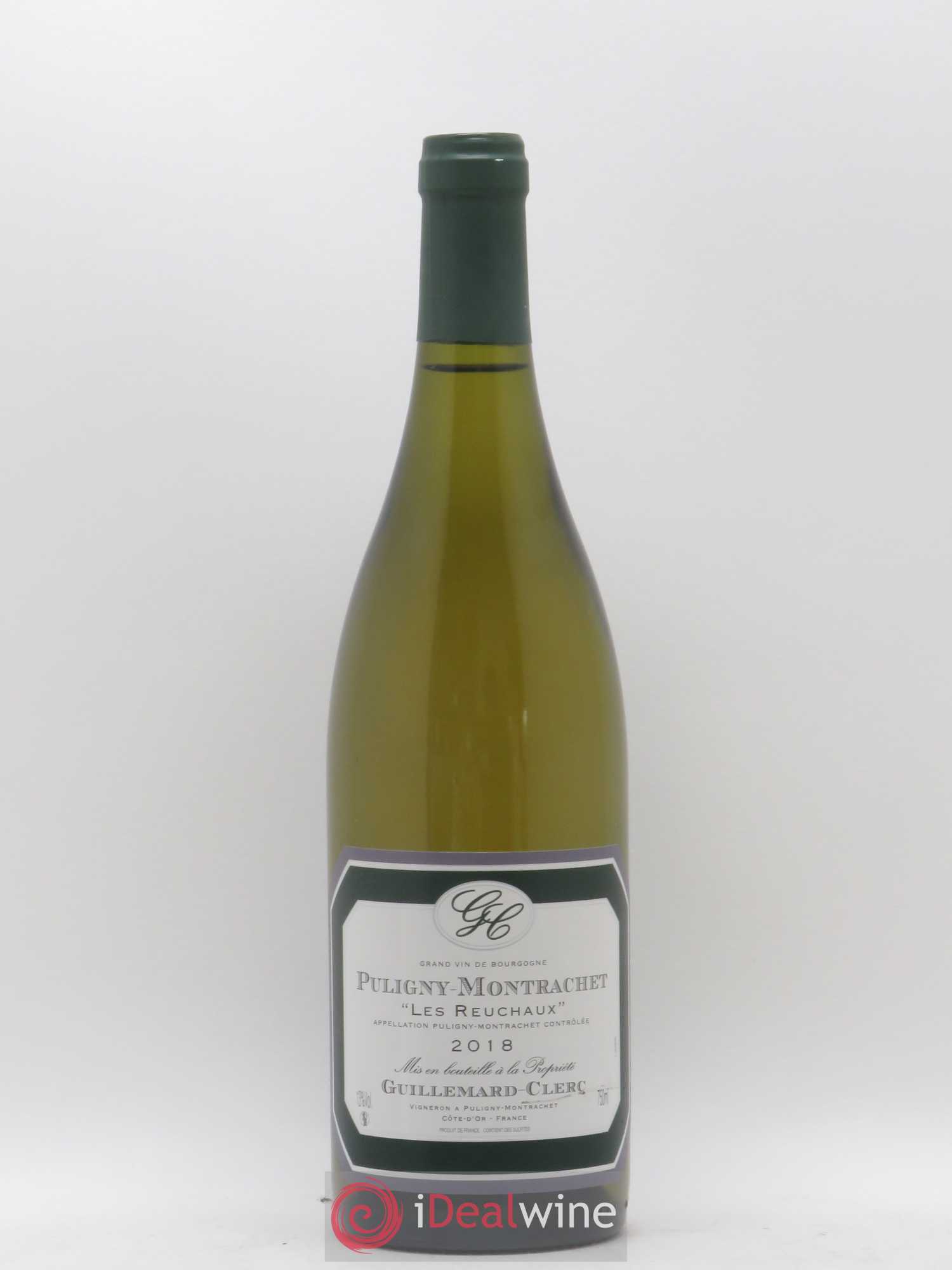 Puligny-Montrachet Les Reuchaux Guillemard Clerc 2018 - Posten von 1 Flasche - 0