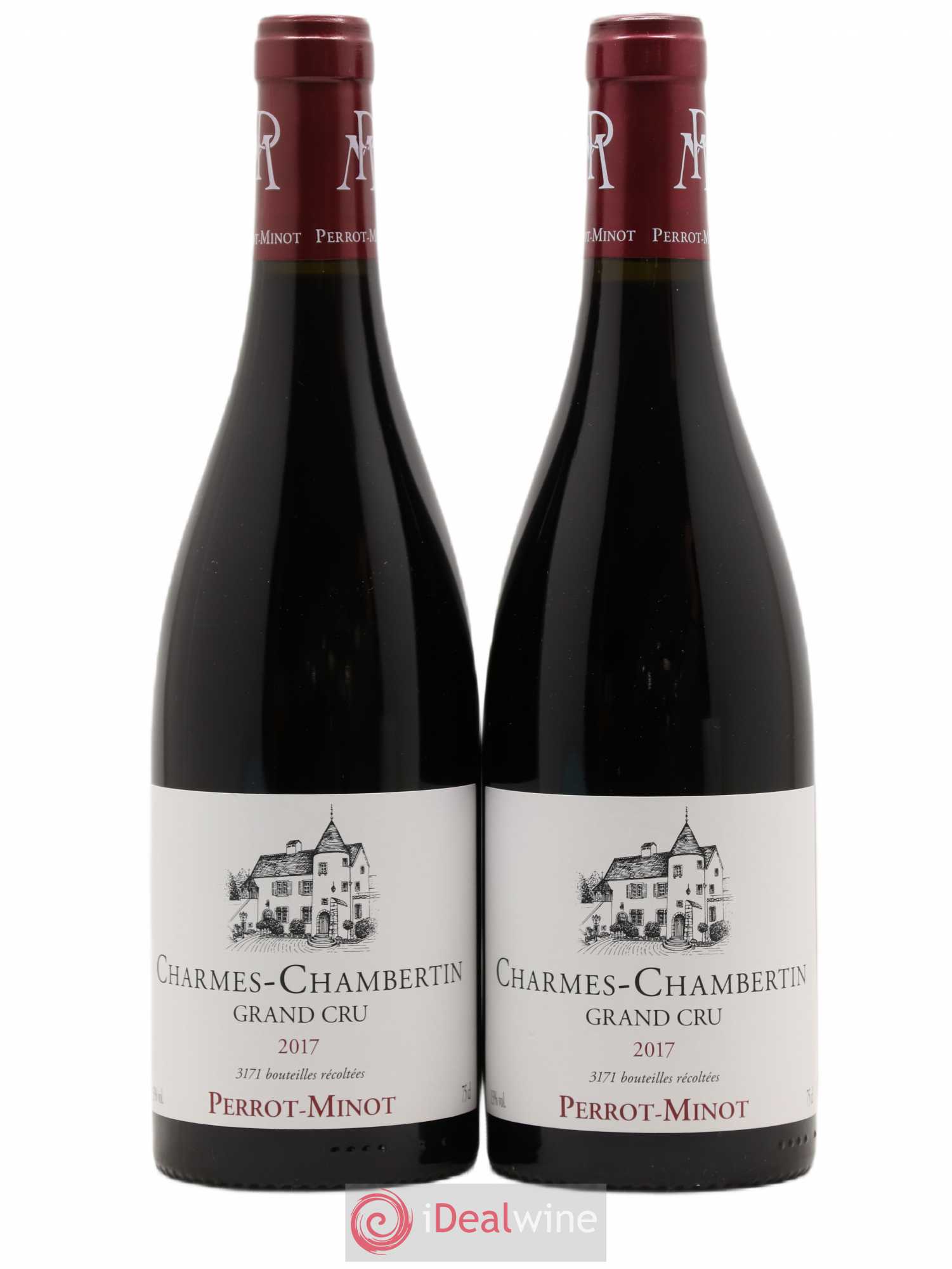Charmes-Chambertin Grand Cru Vieilles Vignes Perrot-Minot 2017 - Lot de 2 bouteilles - 0