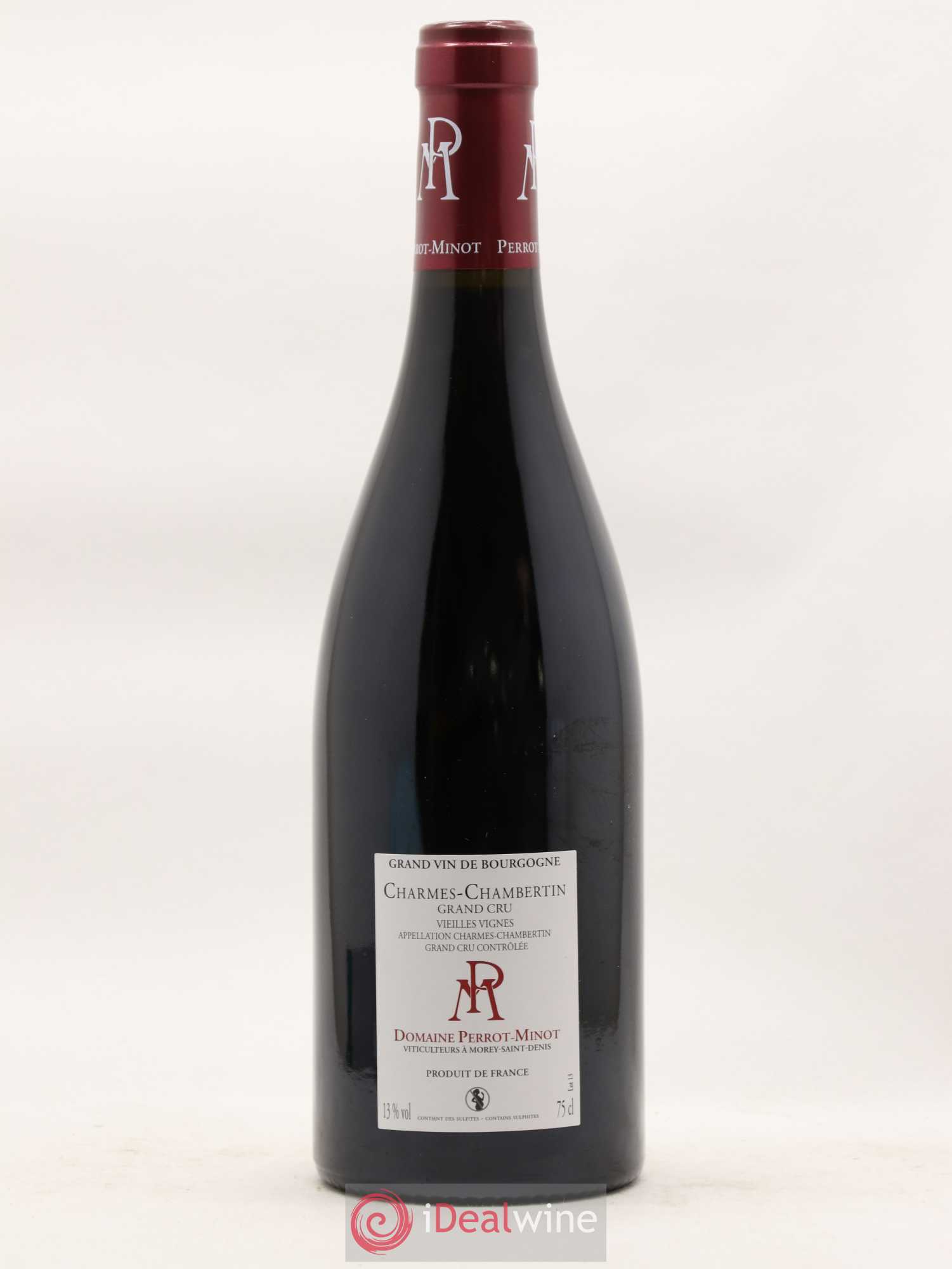 Charmes-Chambertin Grand Cru Vieilles Vignes Perrot-Minot 2018 - Lot de 1 bouteille - 1