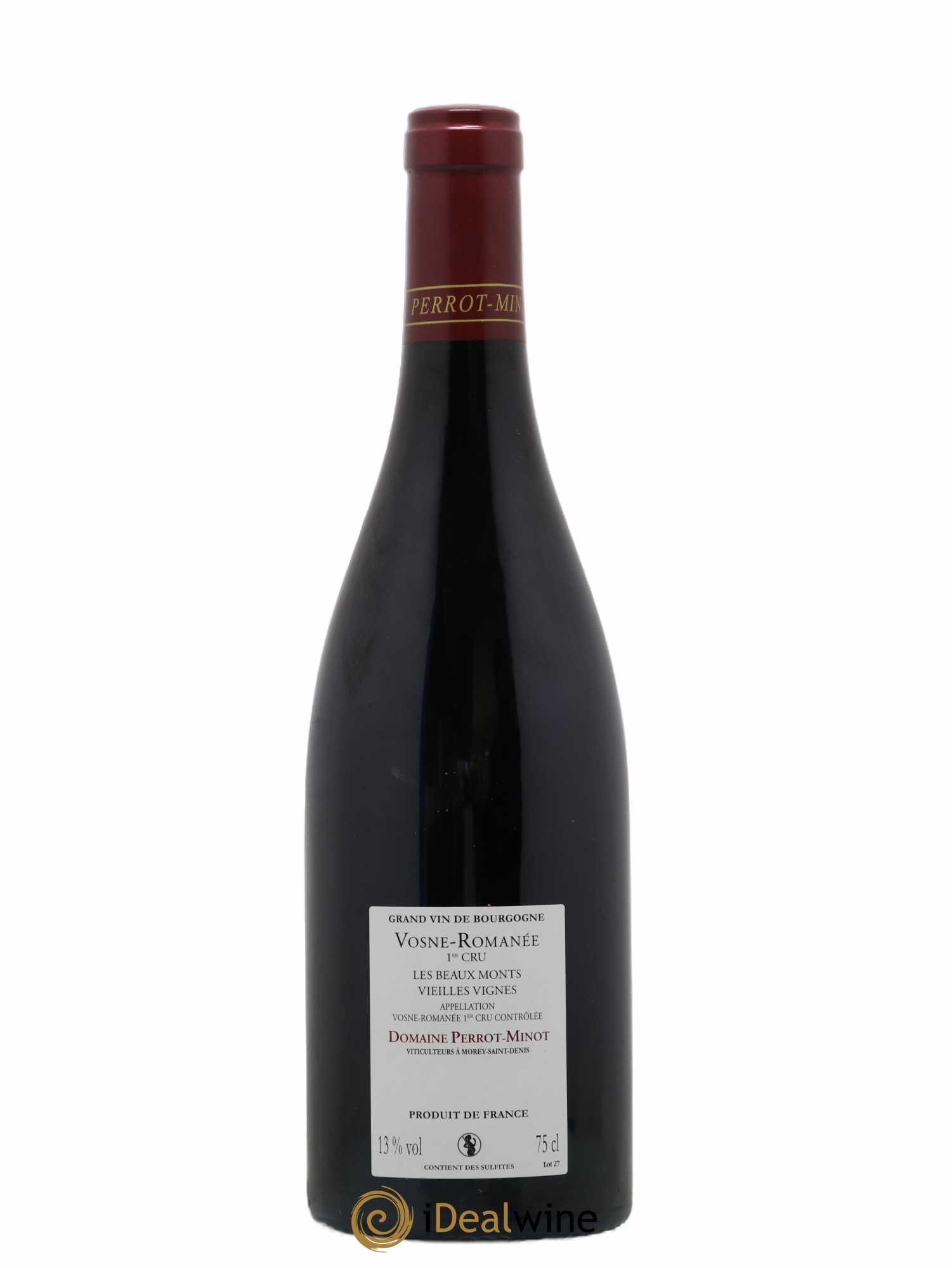 Vosne-Romanée 1er Cru Les Beaux-Monts Vieilles Vignes Perrot-Minot 2015 - Lot de 1 bouteille - 1