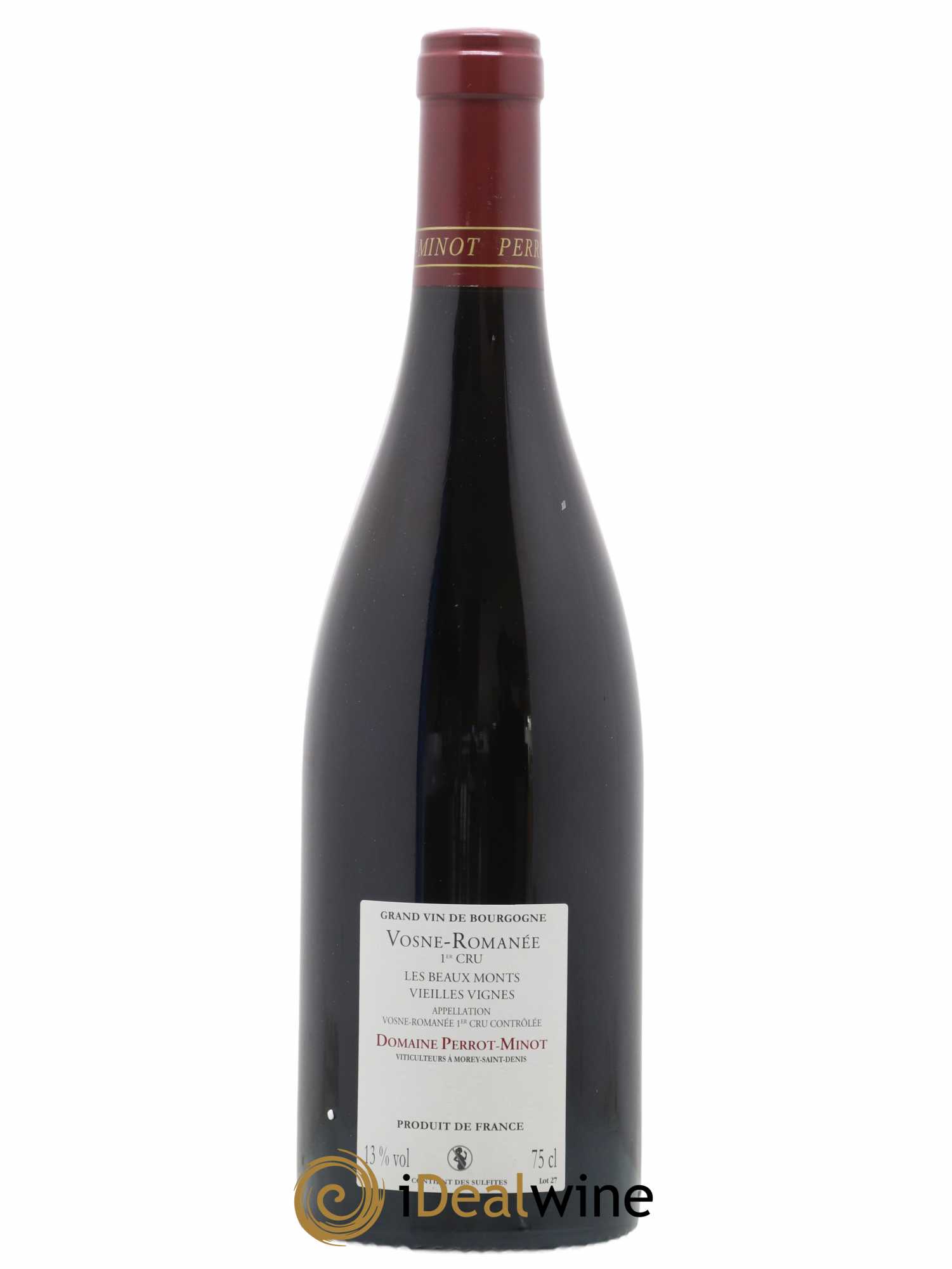 Vosne-Romanée 1er Cru Les Beaux-Monts Vieilles Vignes Perrot-Minot 2013 - Lot of 1 bottle - 1