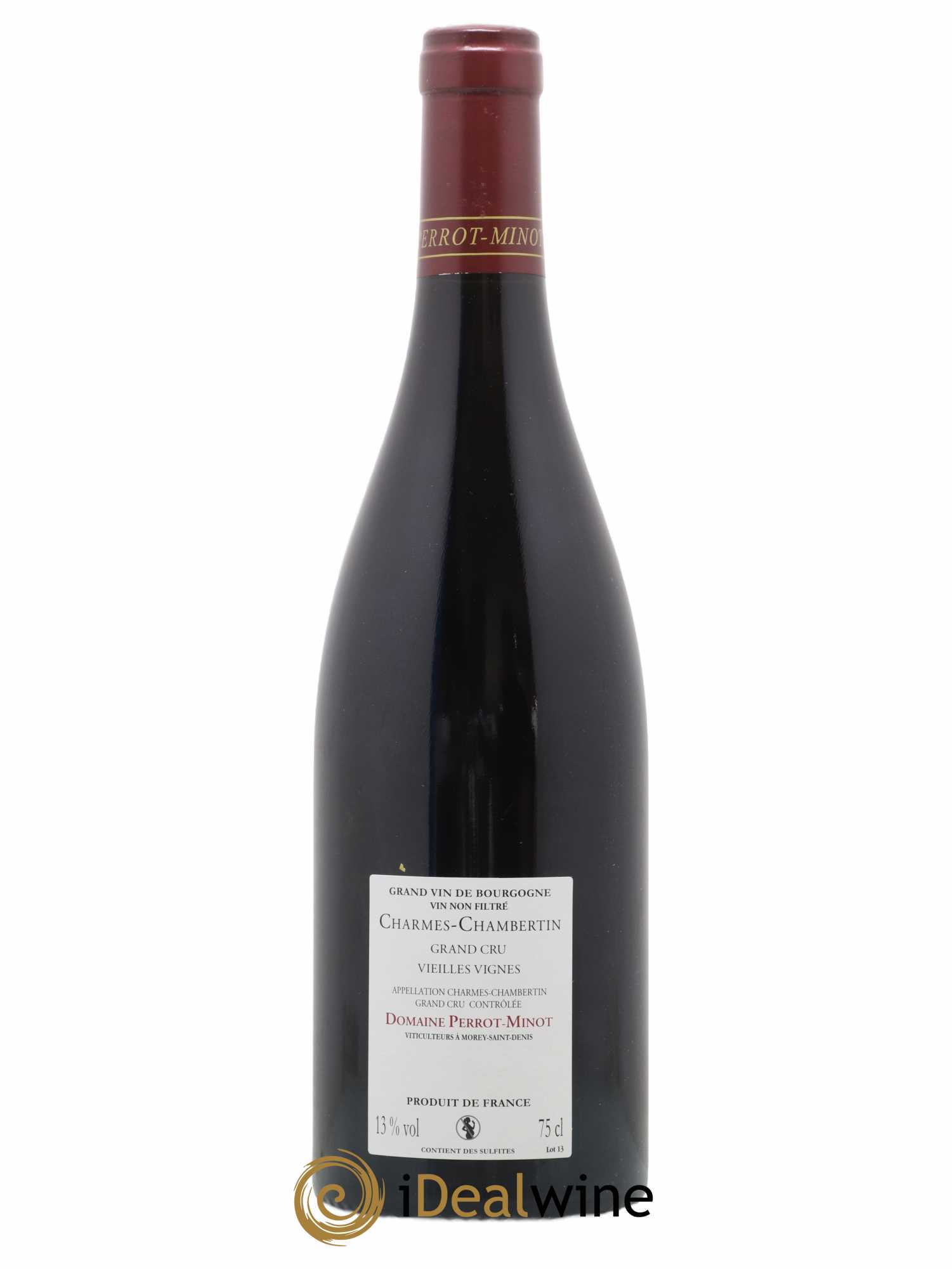 Charmes-Chambertin Grand Cru Vieilles Vignes Perrot-Minot 2014 - Lot de 1 bouteille - 1