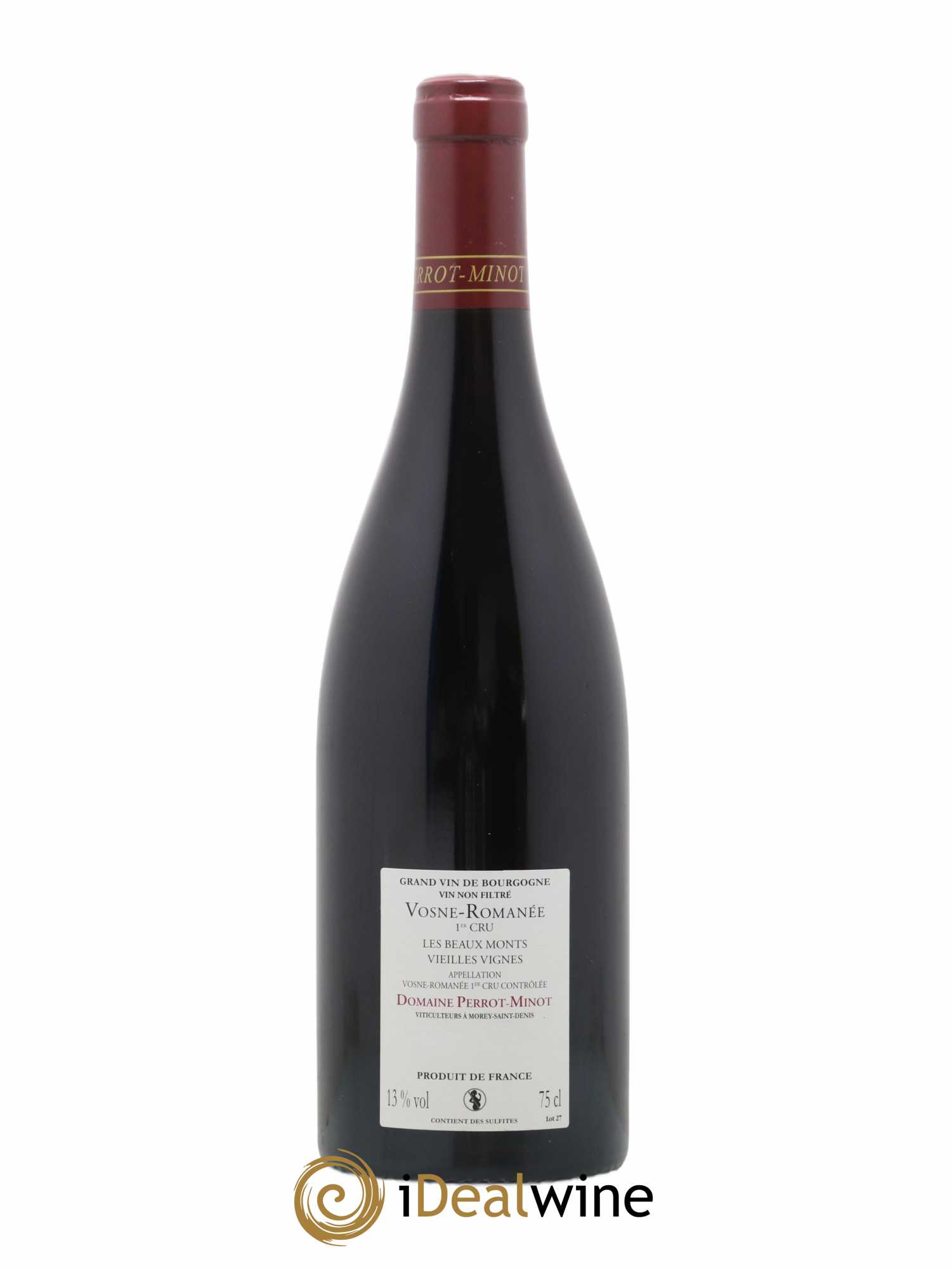 Vosne-Romanée 1er Cru Les Beaux-Monts Vieilles Vignes Perrot-Minot 2014 - Lot of 1 bottle - 1