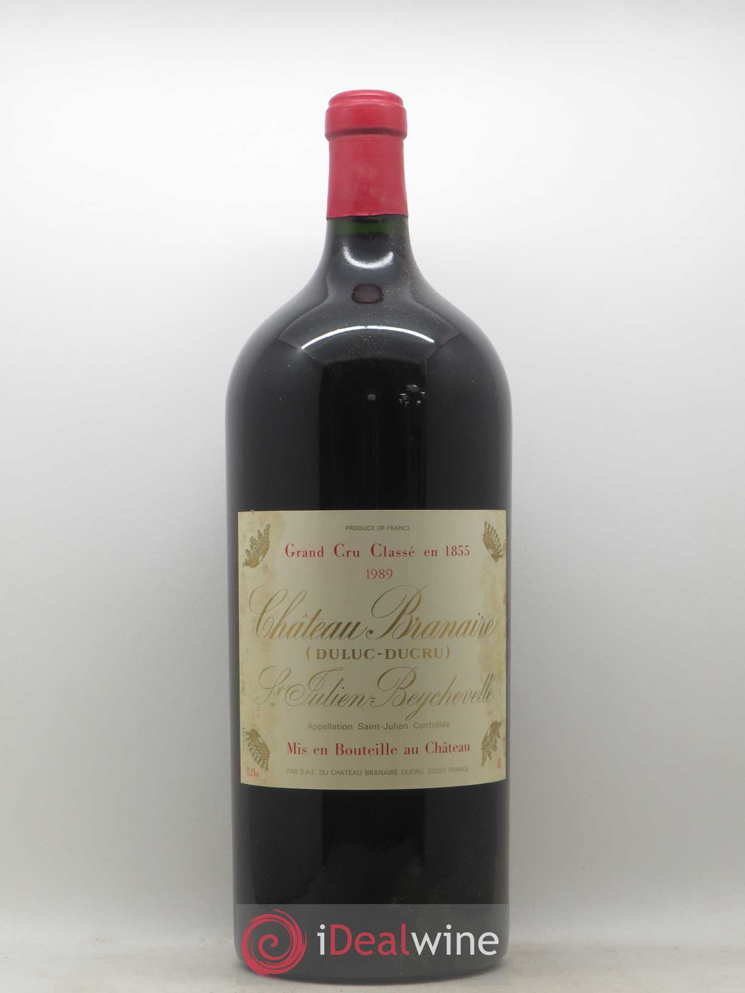 Château Branaire Ducru 4ème Grand Cru Classé 1989 - Lot de 1 impériale - 0