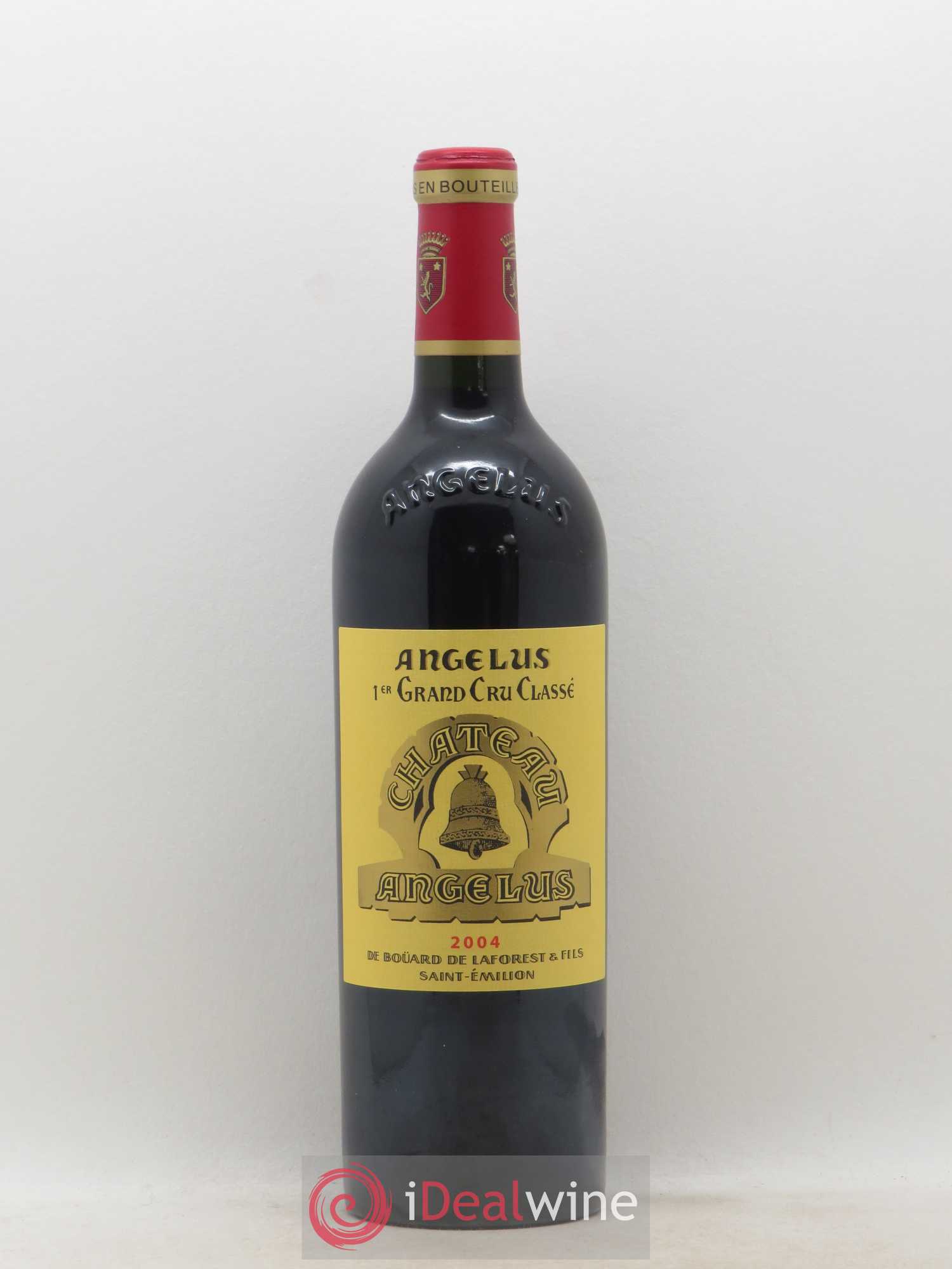 Château Angélus 1er Grand Cru Classé A 2004 - Lot de 1 bouteille - 0