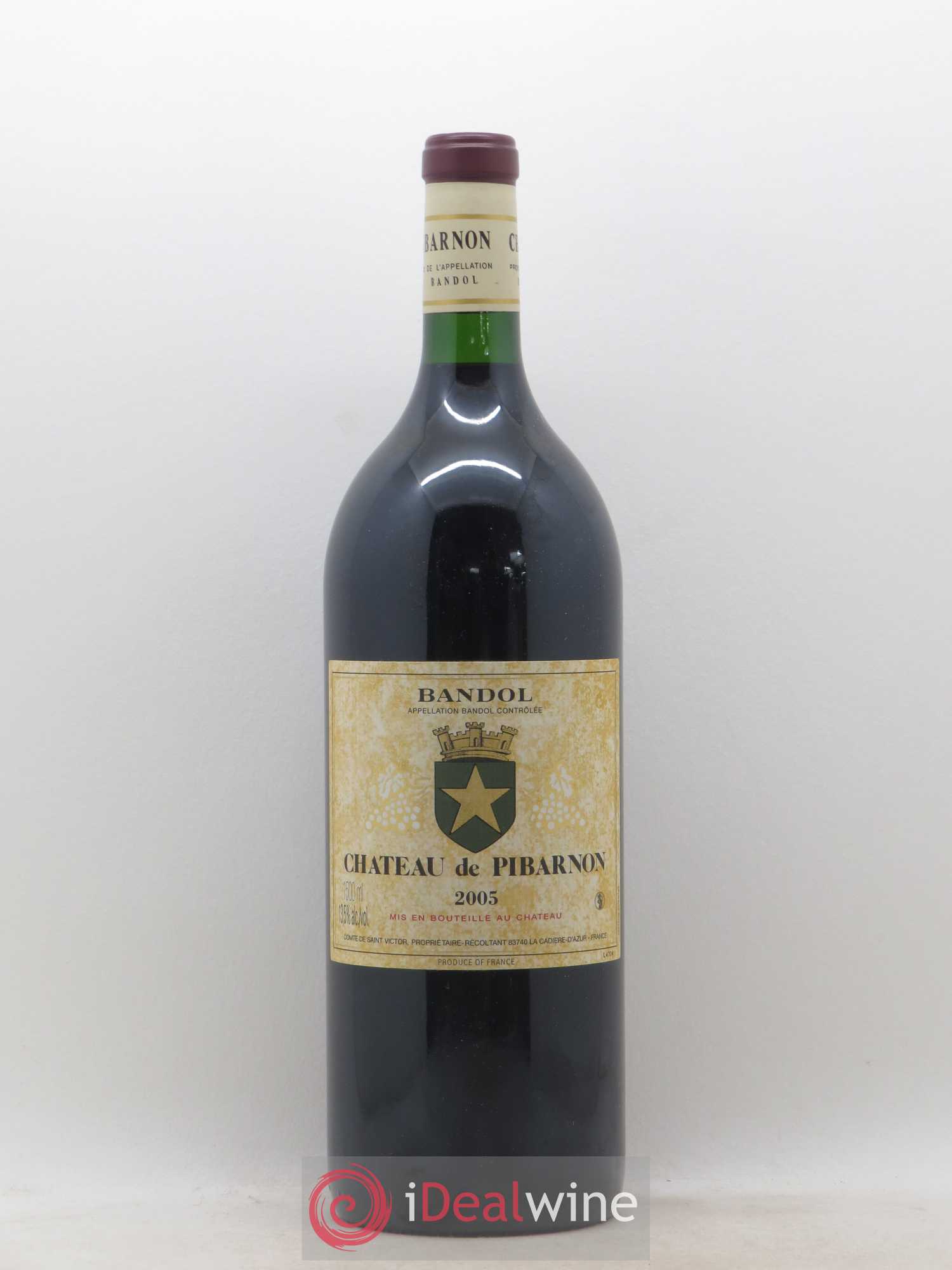 Bandol Château de Pibarnon Comte de Saint-Victor 2005 - Lot de 1 magnum - 0